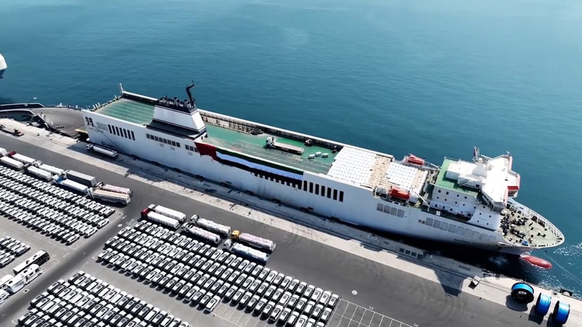 UAE continues preparing aid ship for Gaza 