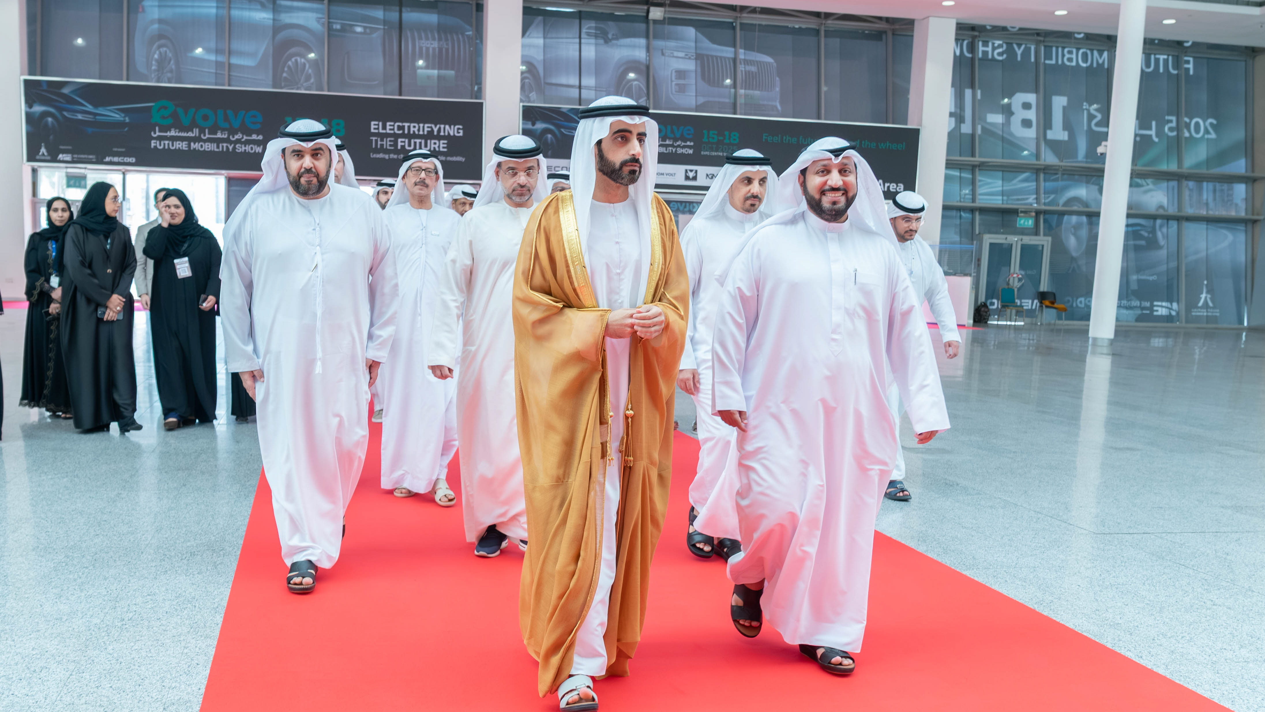 سالم بن عبد الرحمن يفتتح معرض "إثراء" للتوظيف بإكسبو الشارقة