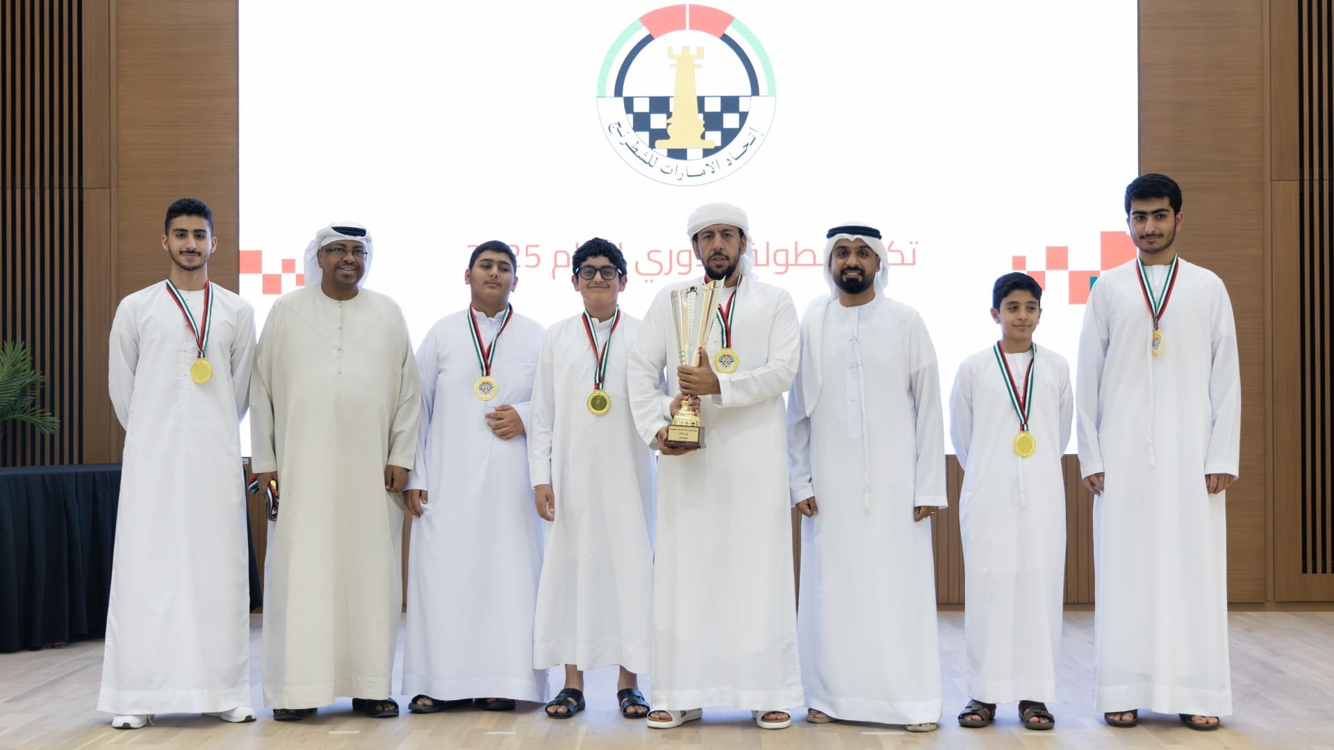 Sharjah crowned Men’s General Chess League champions 