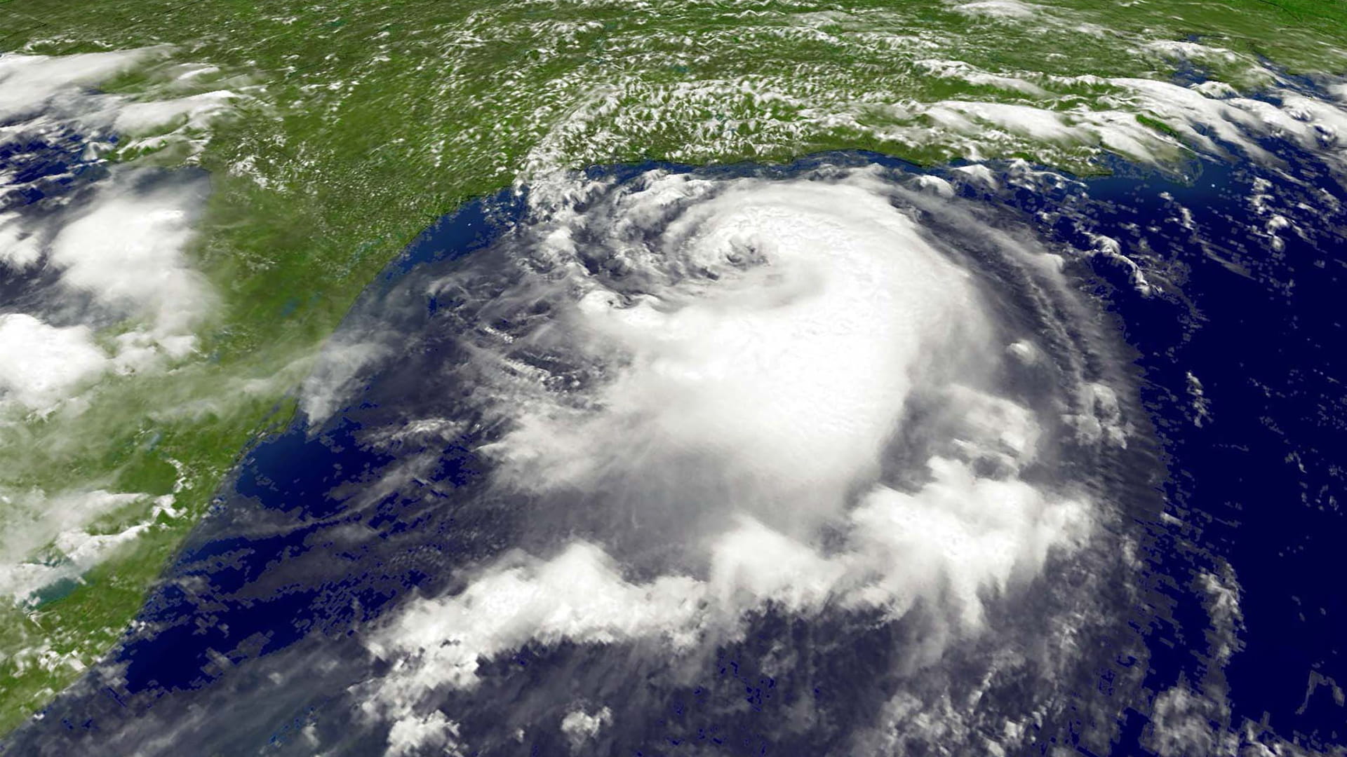 صورة بعنوان: الصين تصدر إنذاراً أزرق للإعصار "فنغشن" مع تزايد قوته 