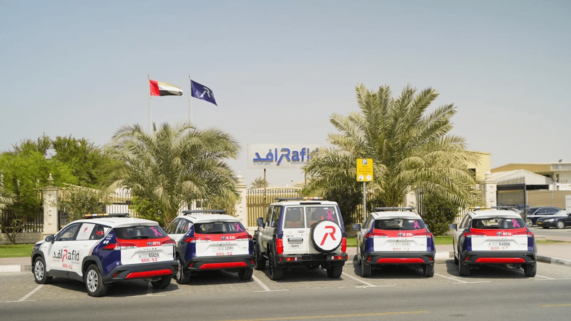 rafid fleet wears pink 