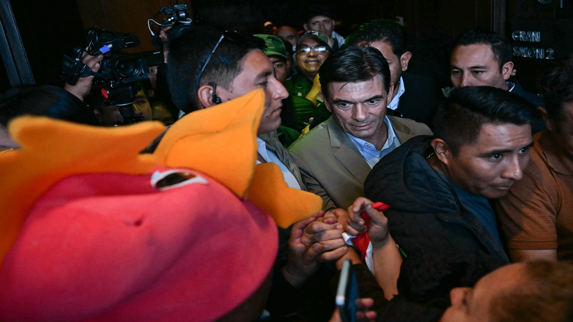 Protests erupt in Bolivia after Rodrigo Paz declared president