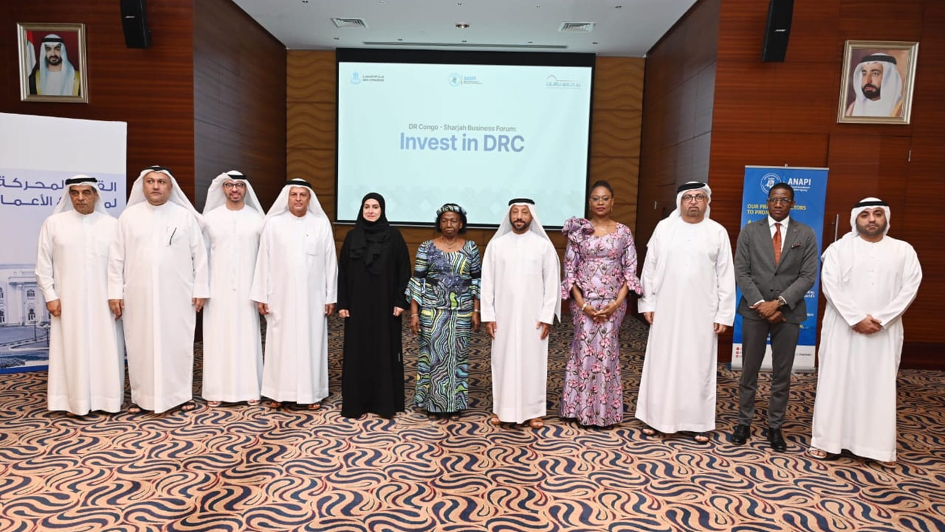 غرفة الشارقة تستعرض أمام ممثلي 100 شركة من الكونغو فرص الاستثمار 