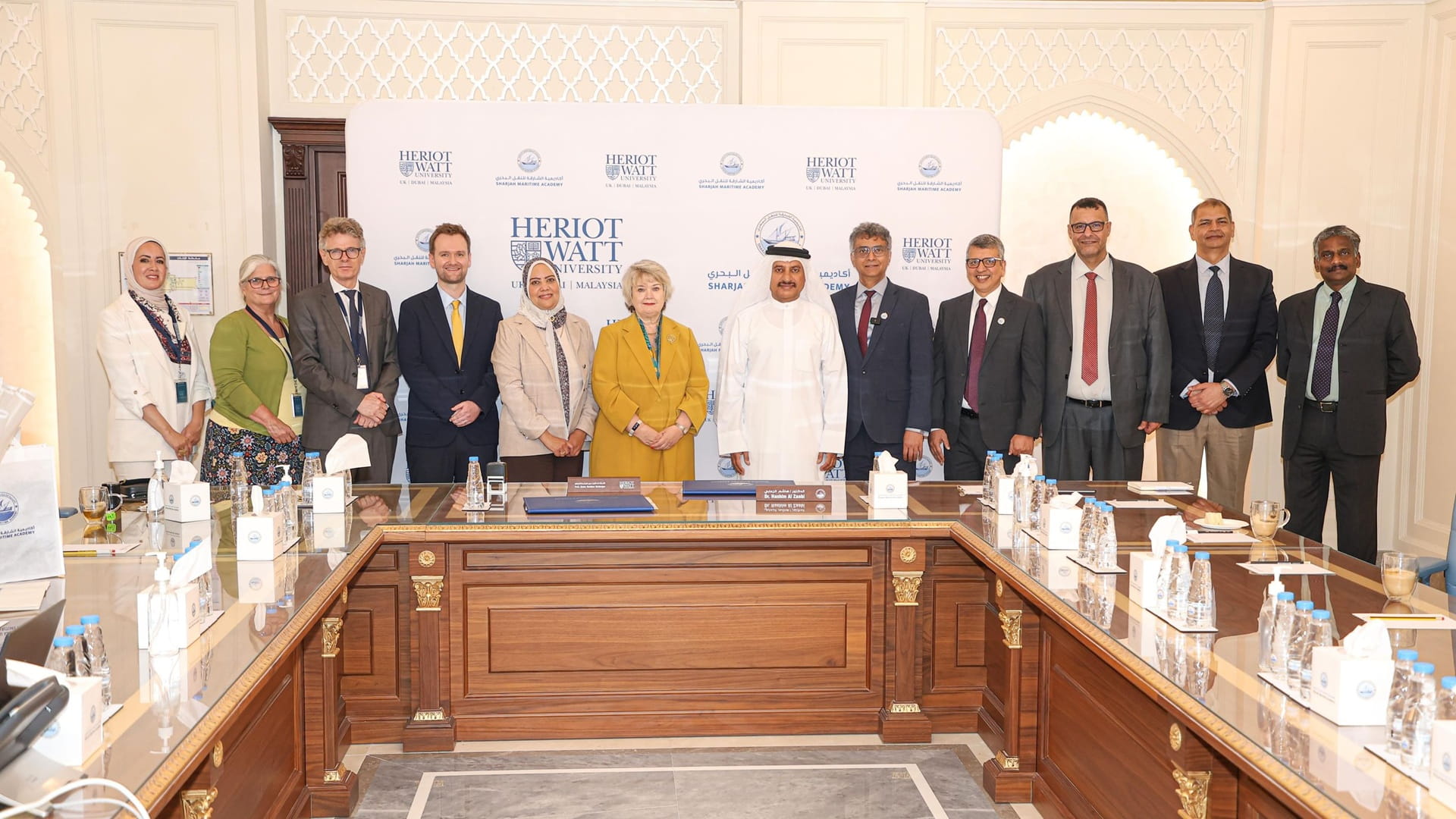 Sharjah Maritime Academy signs MoU with Heriot-Watt University 