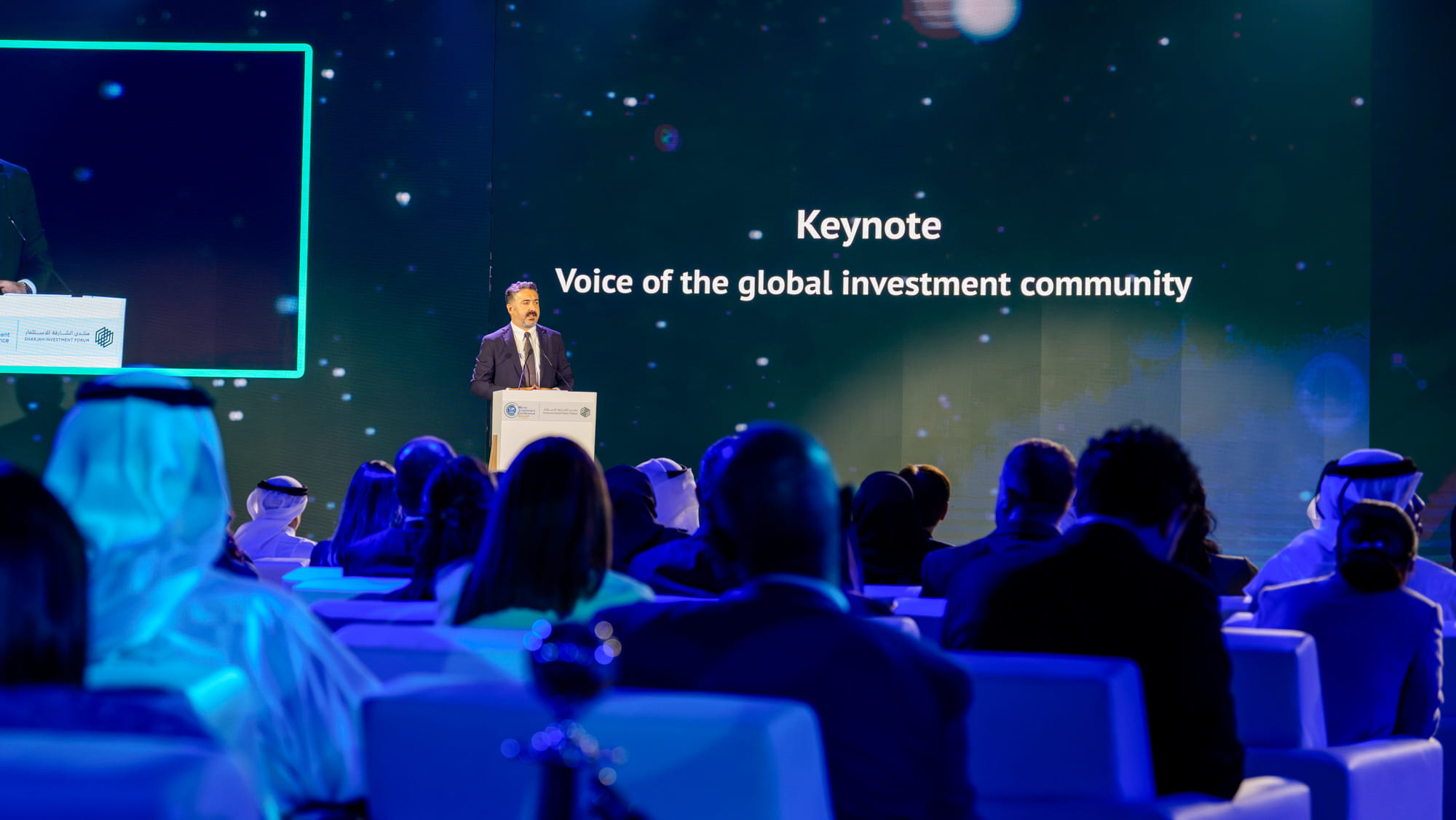 سلطان بن أحمد يطلق منتدى الشارقة للاستثمار ومؤتمر الاستثمار الدولي