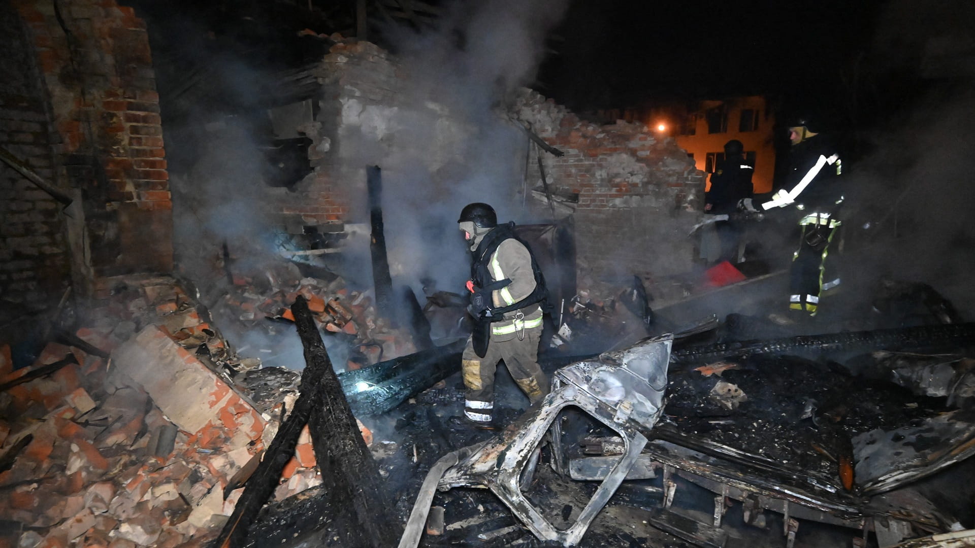 Russian strikes on Kyiv kill two, damage energy infrastructure 