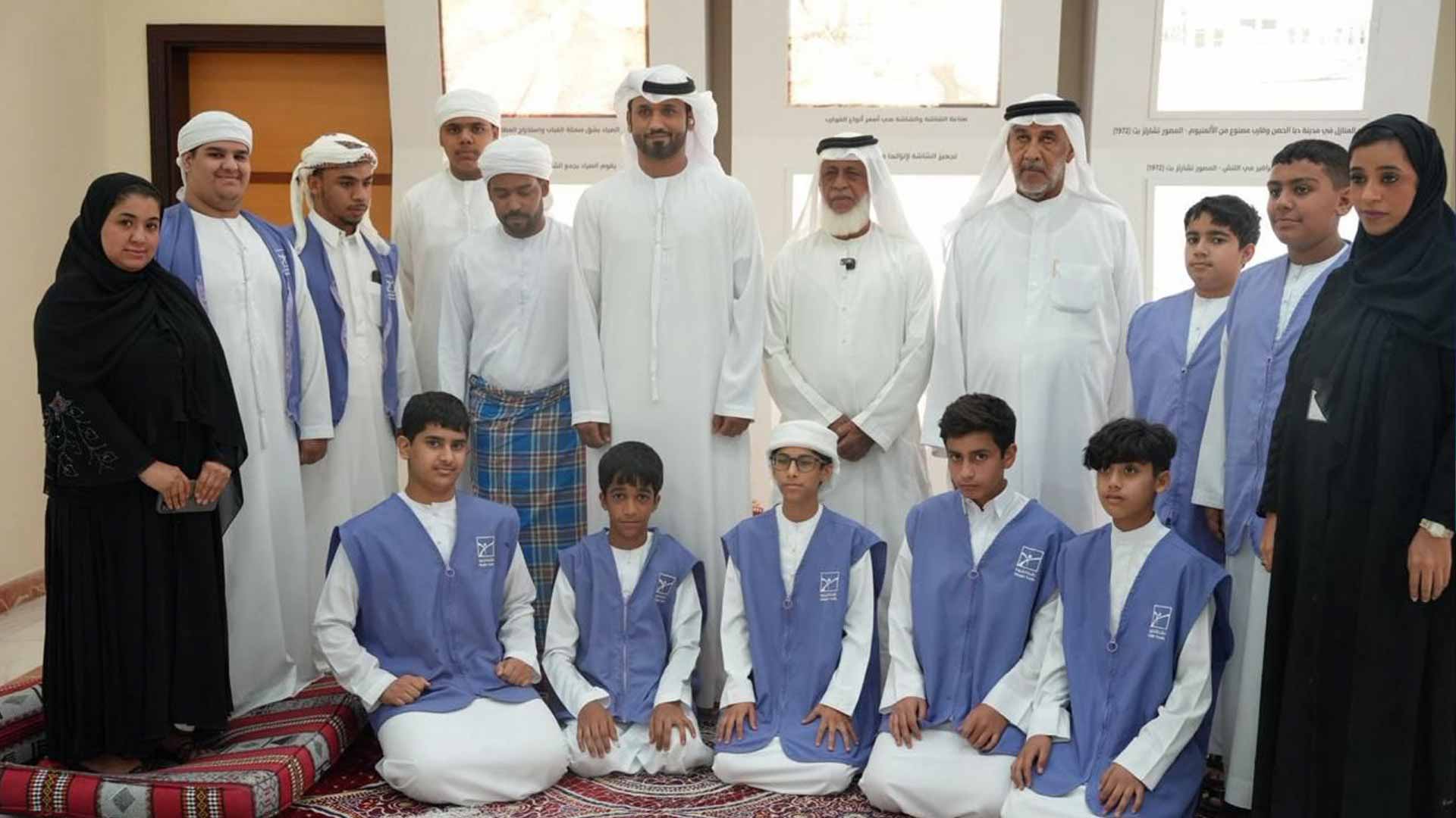 Image for the title: SIH in Dibba Al Hisn organizes the "Emirati House" program 