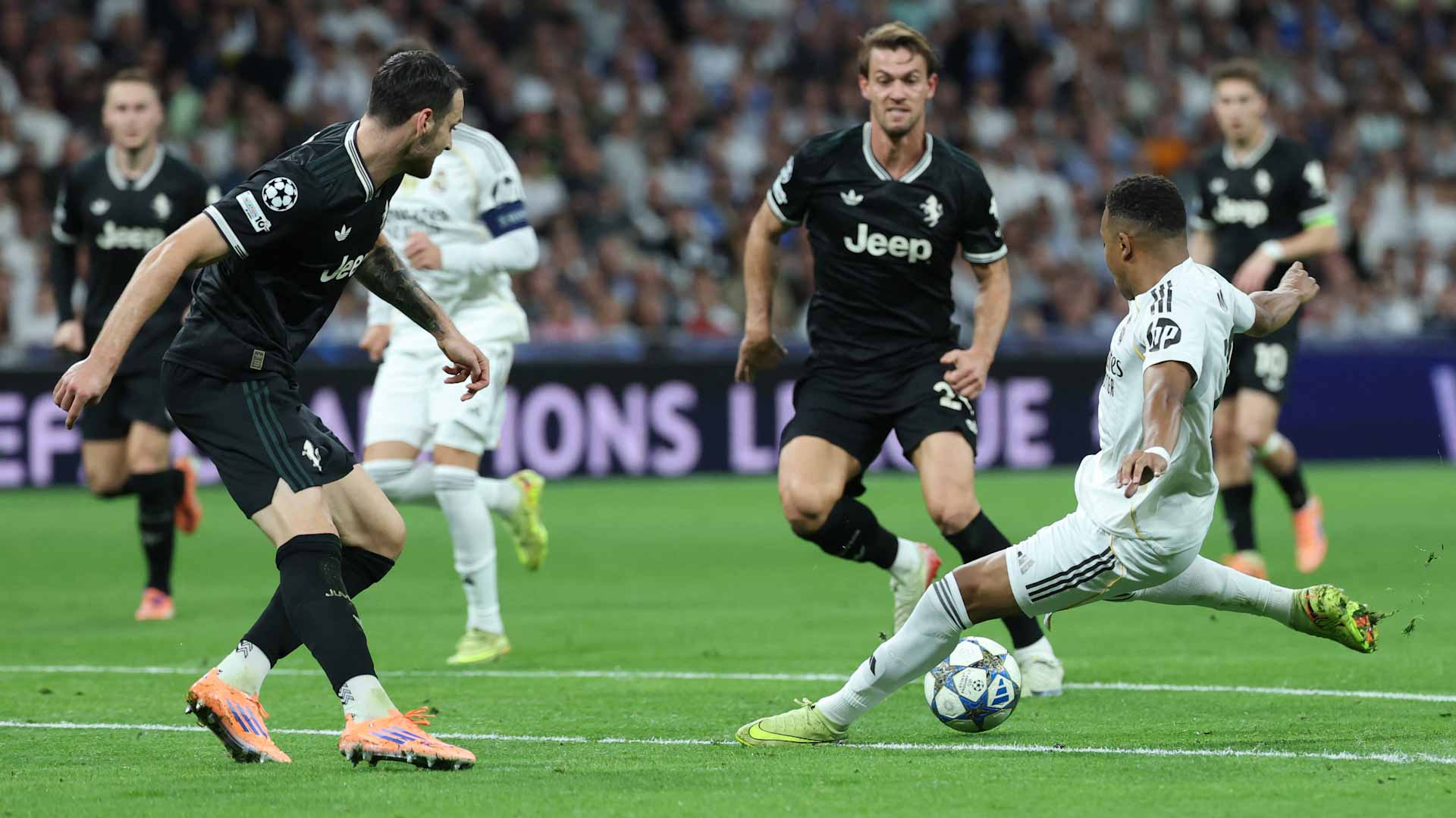 بيلينغهام يقود ريال مدريد لتخطي يوفنتوس في دوري الأبطال  