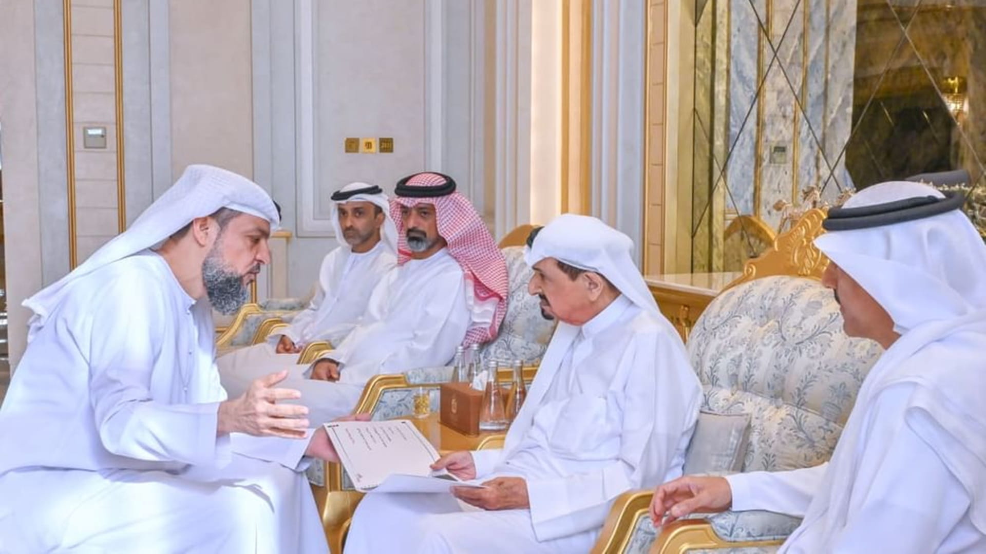 حاكم عجمان يطلع على مشاريع هيئة الأعمال الخيرية العالمية في سوريا 