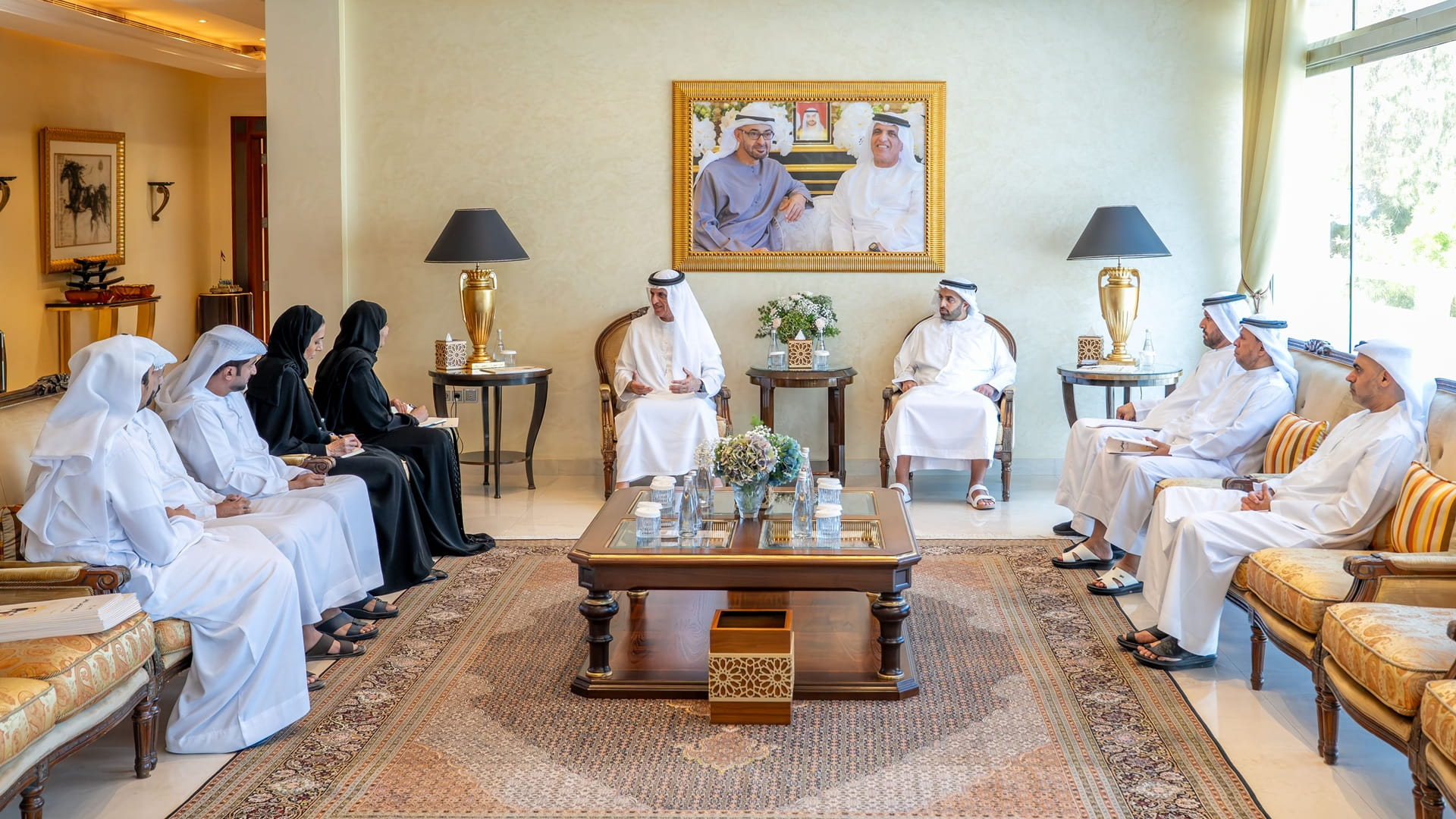 RAK Ruler receives Minister of Family 