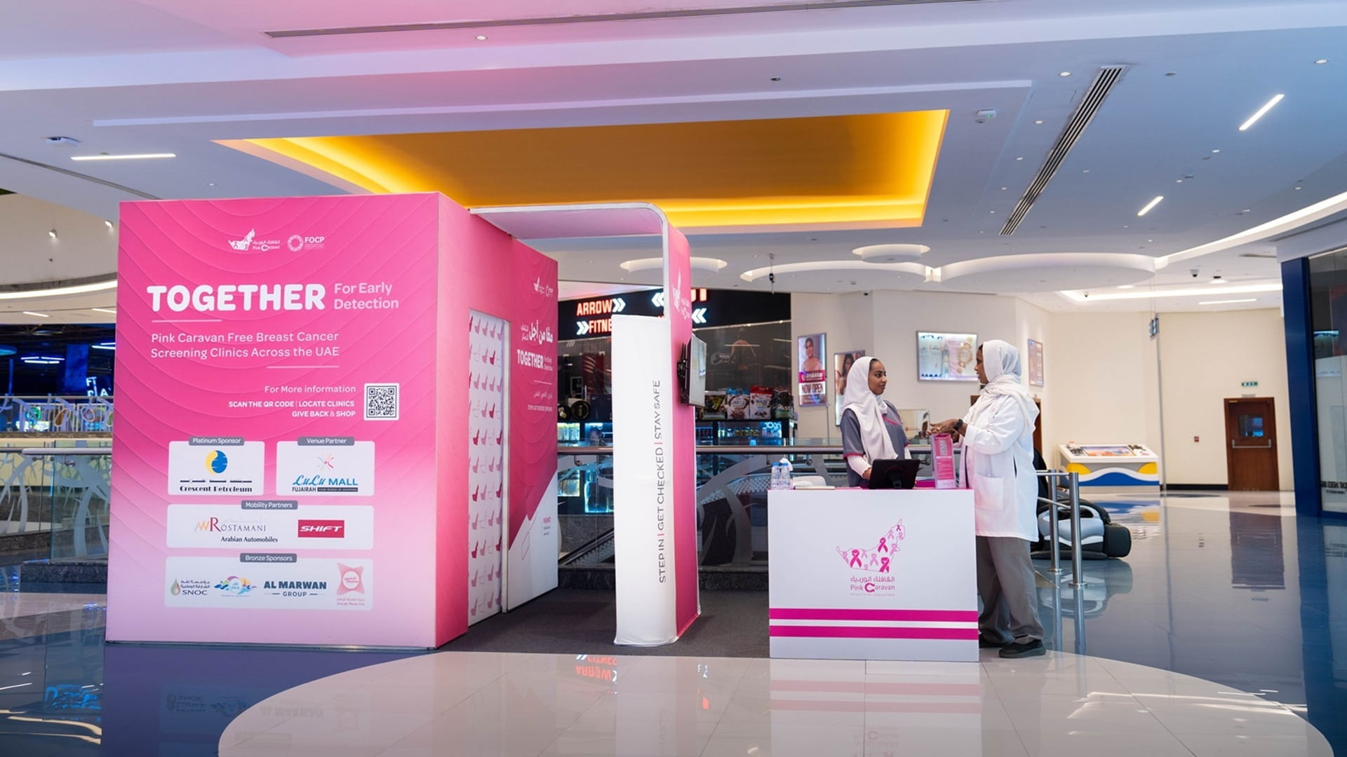 Over 20 public and private institutions join Pink Caravan 