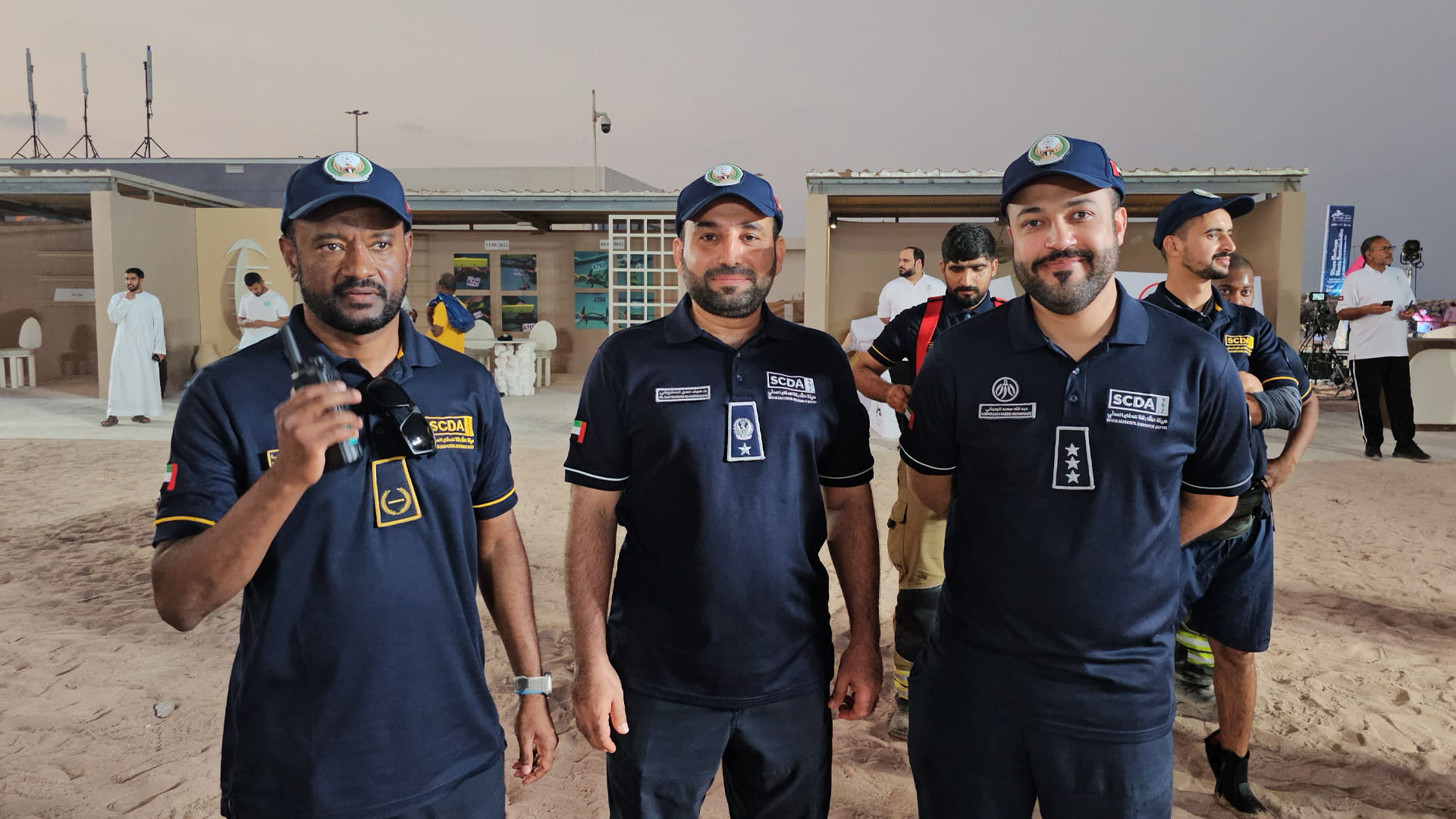Sharjah Civil Defence ensures safety of Sir Bu Nair Dhow Race