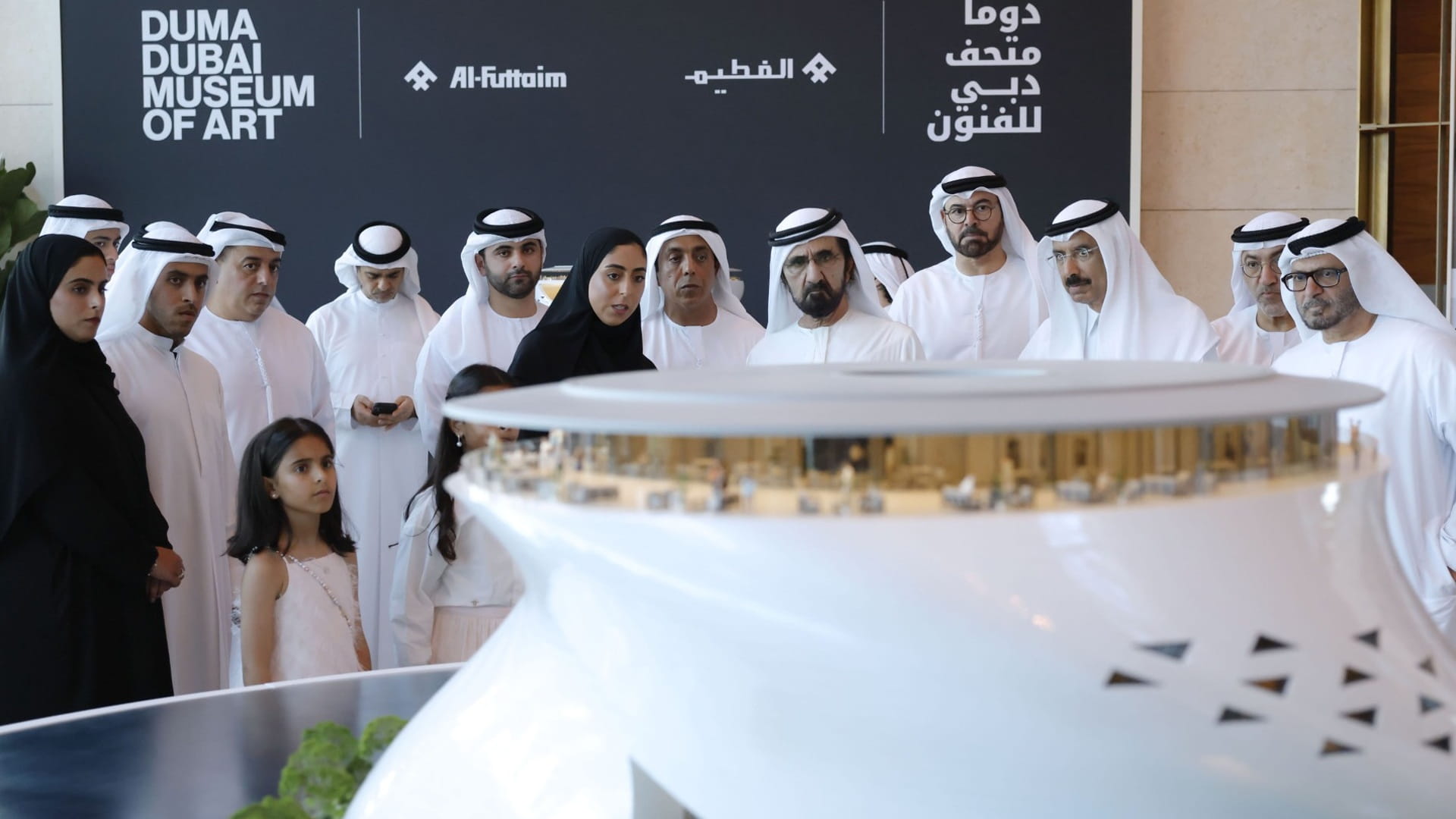 Mohammed bin Rashid attends unveiling of cultural landmark DUMA 