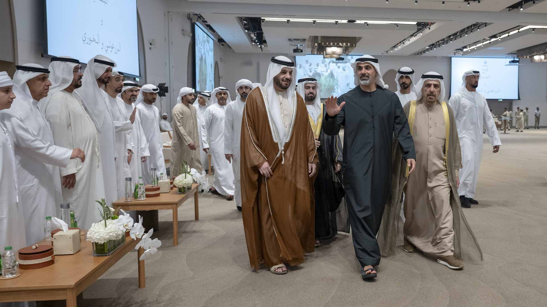 خالد بن محمد يحضر حفل استقبال بمناسبة زفاف نجلي فيصل البناي 