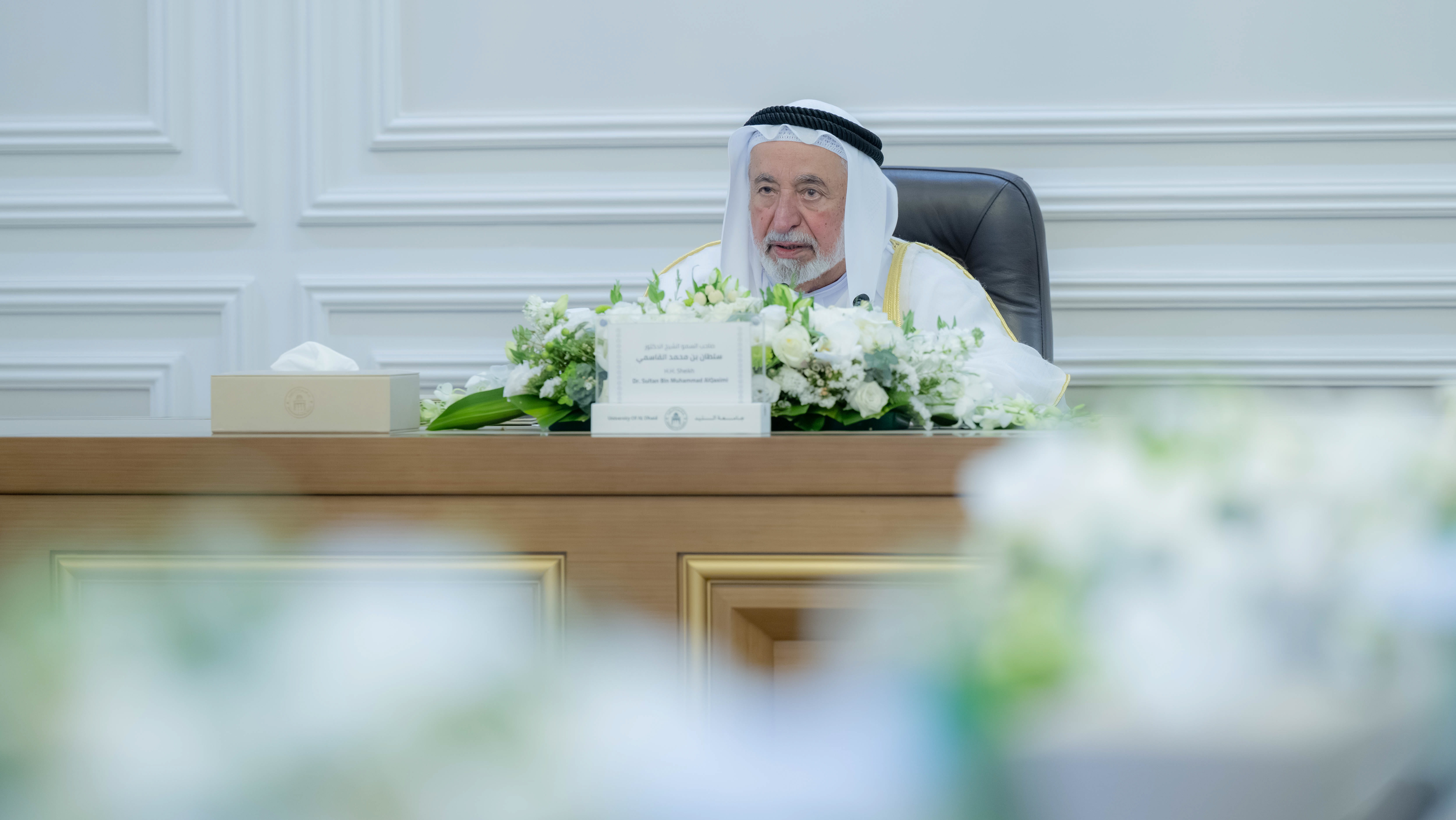 حاكم الشارقة يشيد بإنجازات جامعة الذيد ويؤكد دعم طلبتها حتى التخرج