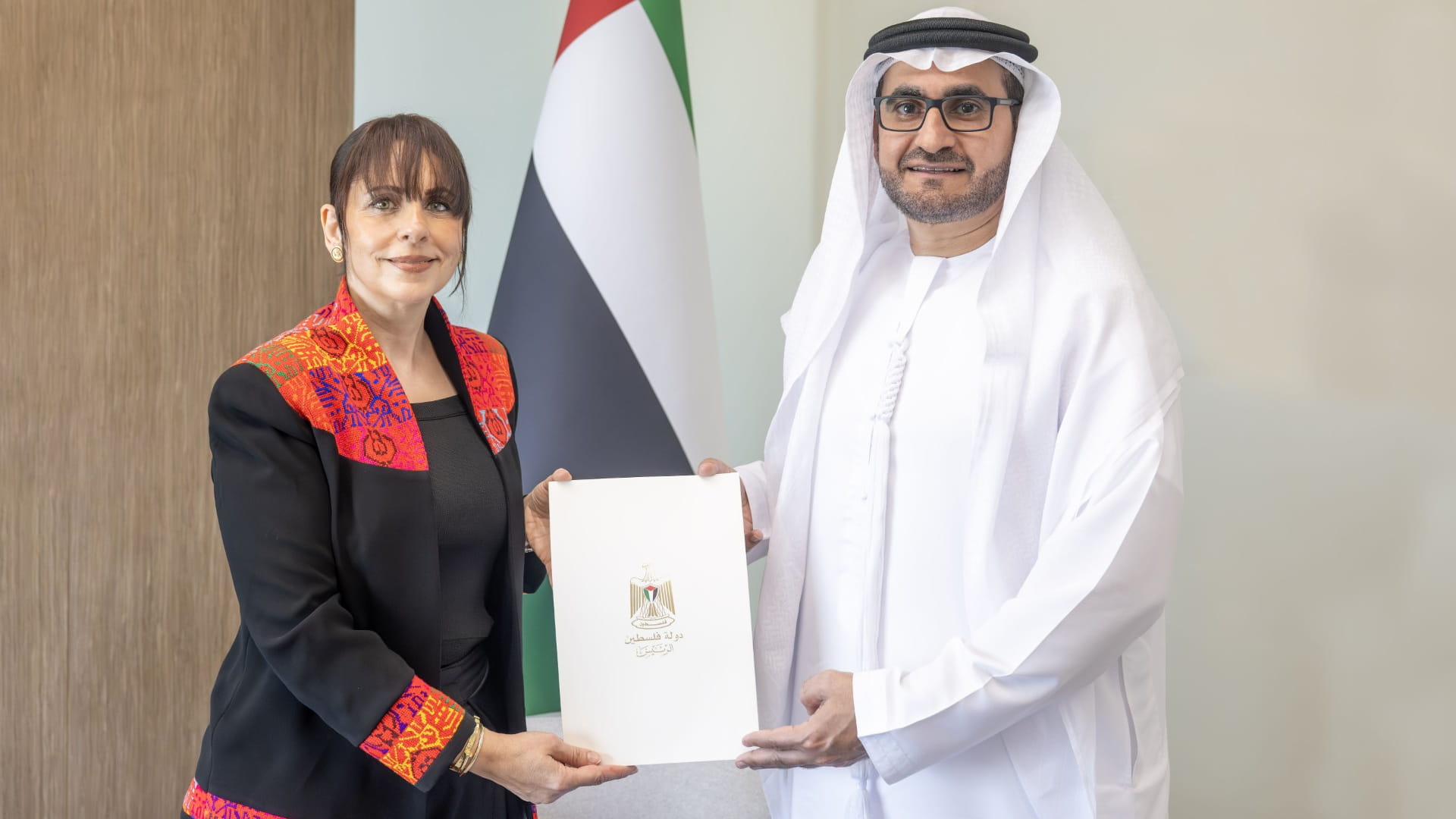 MoFA receives credentials copy from new Palestinian Ambassador 