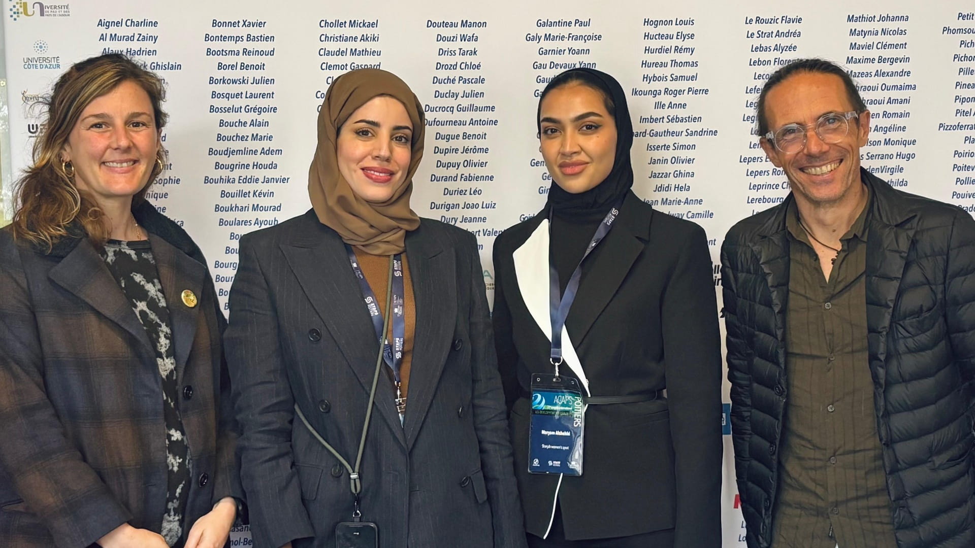 مؤسسة الشارقة لرياضة المرأة تشارك في مؤتمر  ACAPSالدولي بفرنسا 