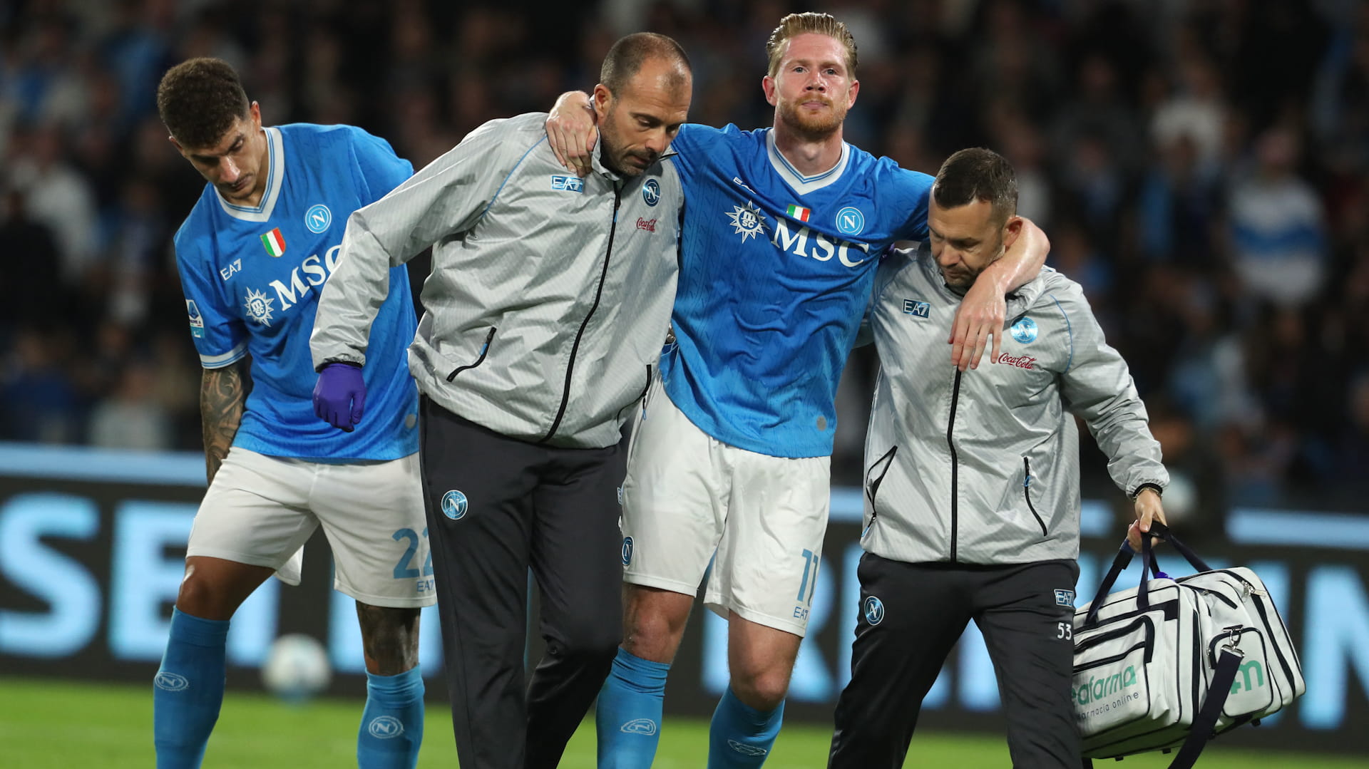 صورة بعنوان: نابولي الإيطالي يخسر خدمات النجم دي بروين 