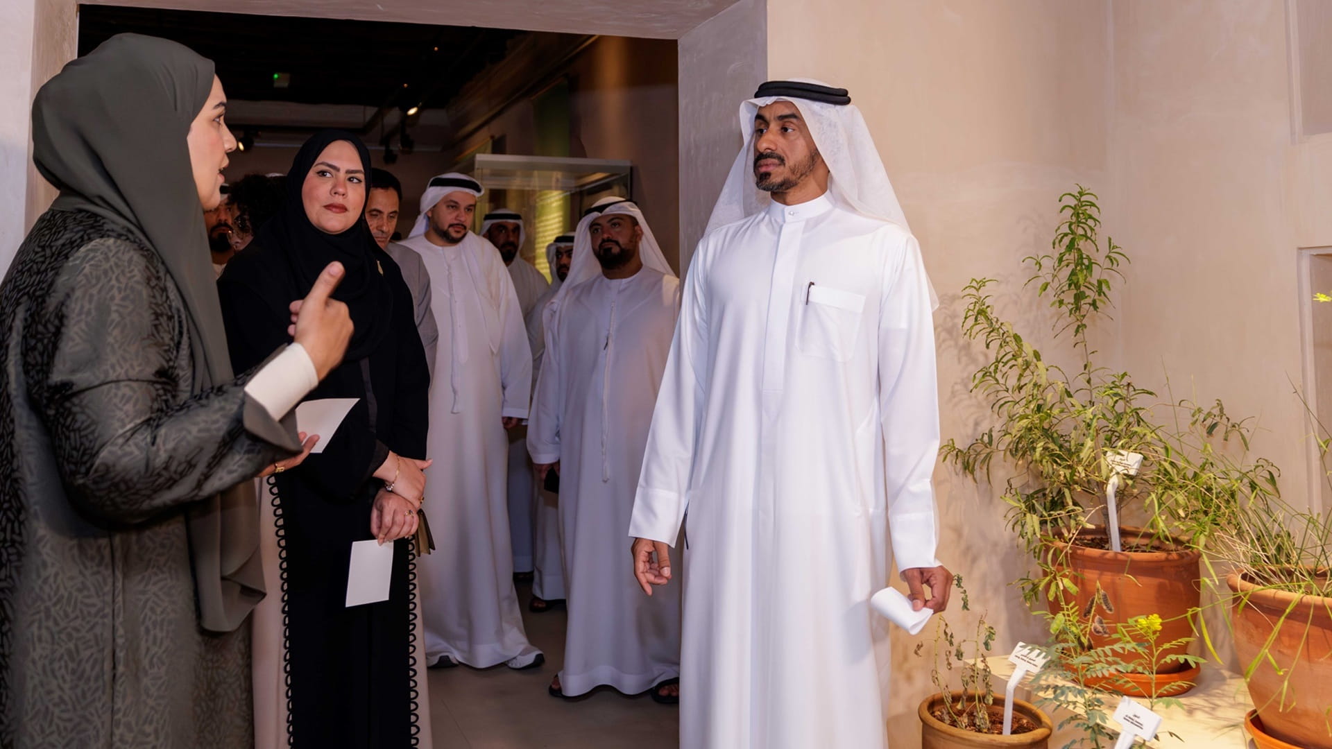 SMA inaugurates “Native Plants in the UAE” exhibition
