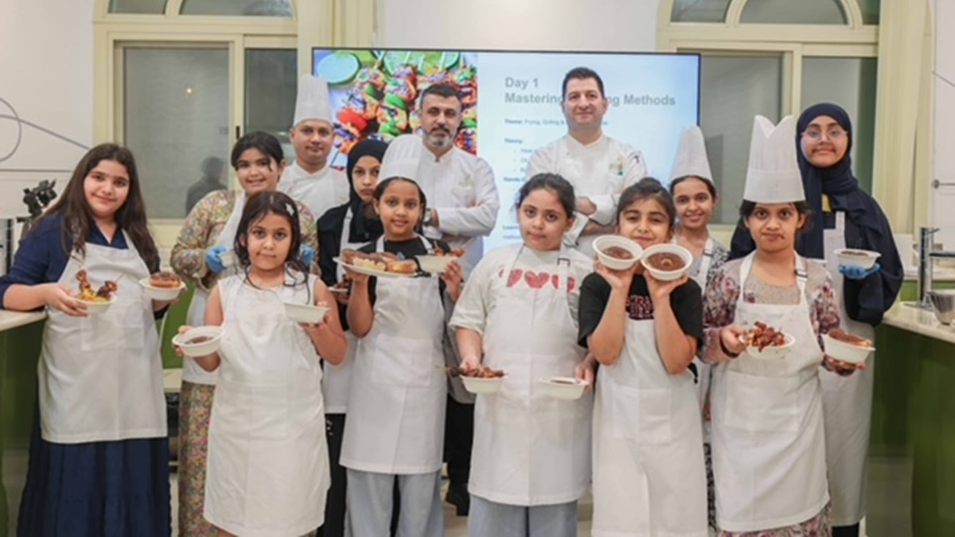 "Sharjah Children" enhances children's cooking talents 