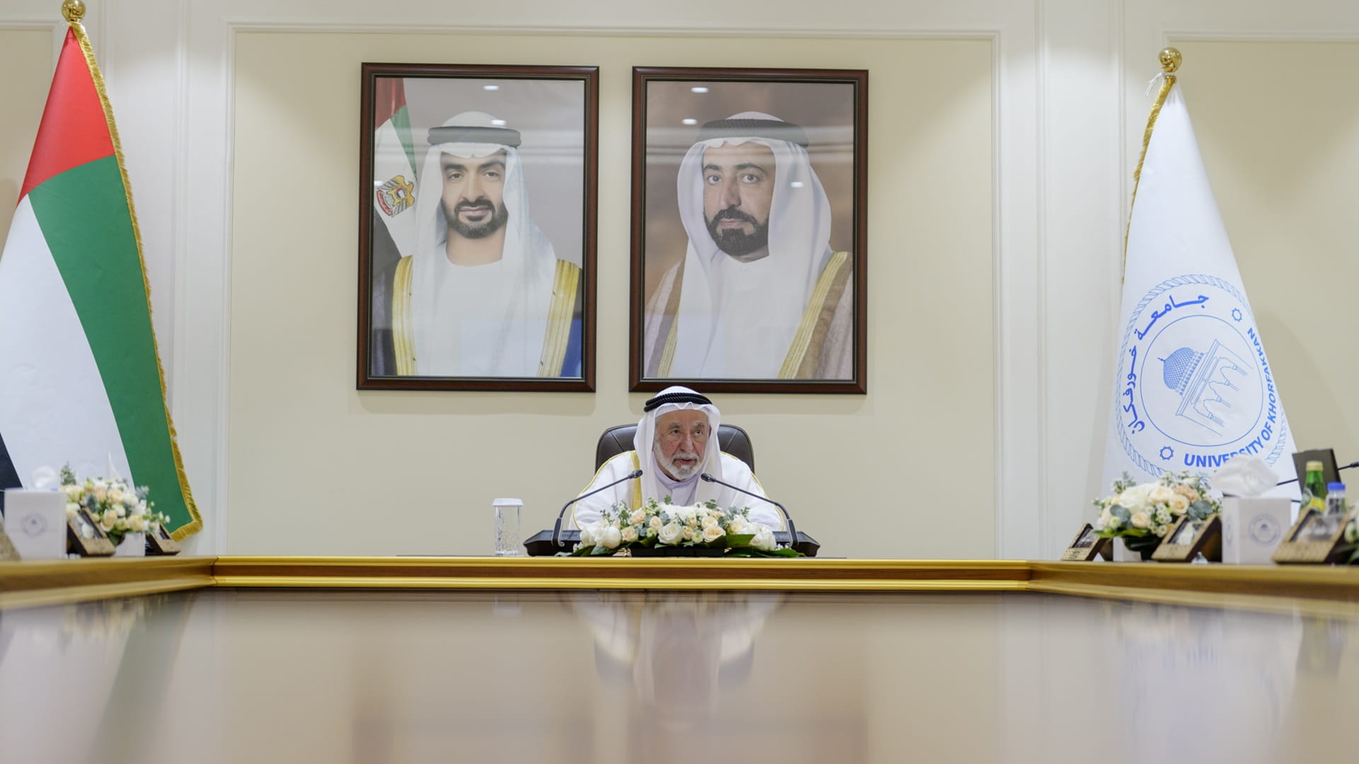 Sharjah Ruler chairs UKF Board of Trustees meeting