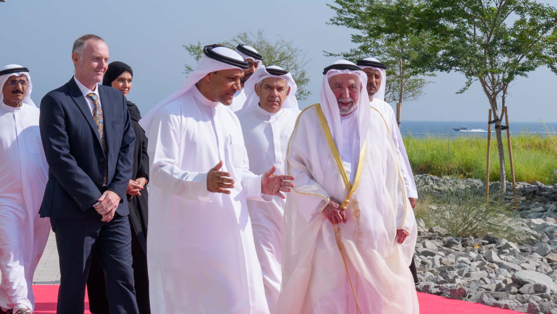 Sharjah Ruler opens the marine centre