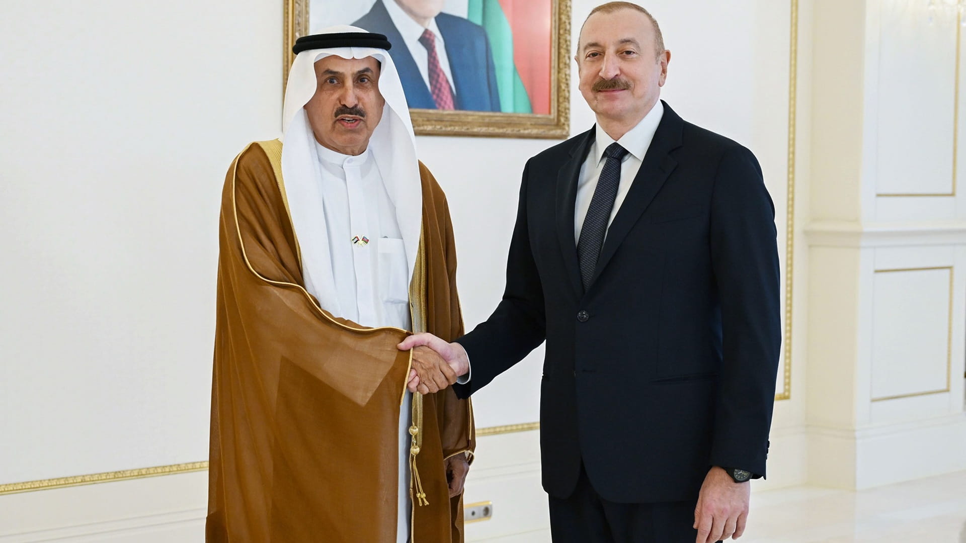 رئيس أذربيجان يستقبل رئيس المجلس الوطني الاتحادي 