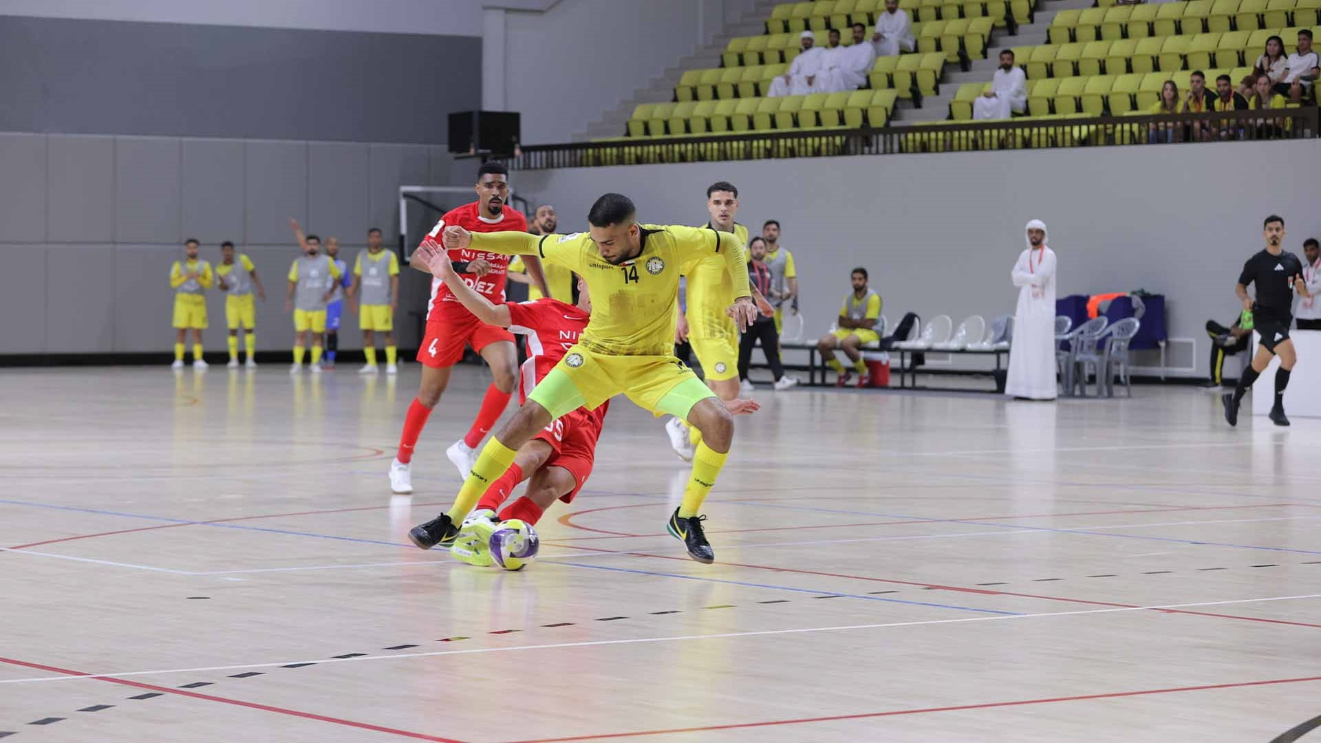 Kalba secures three valuable points in Futsal League 