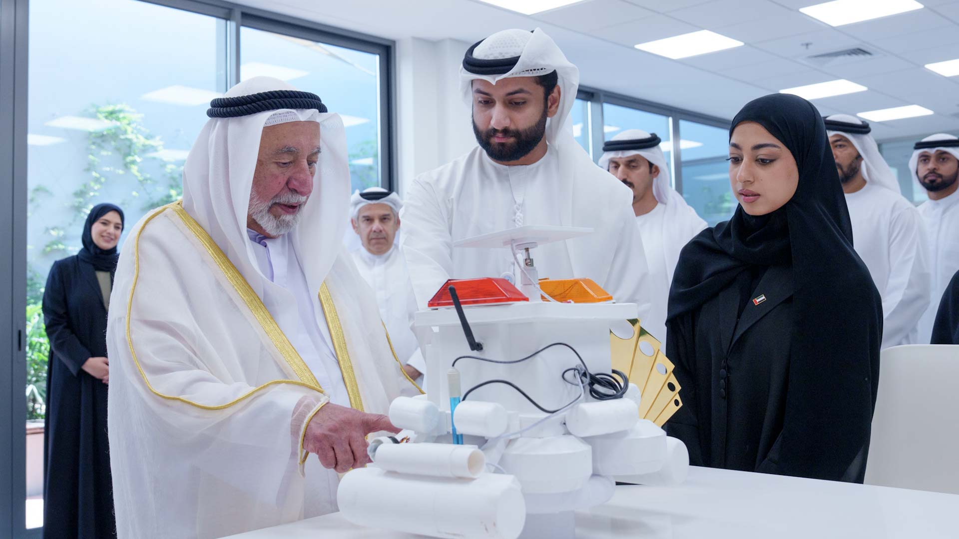 listening to students explanations of their projects