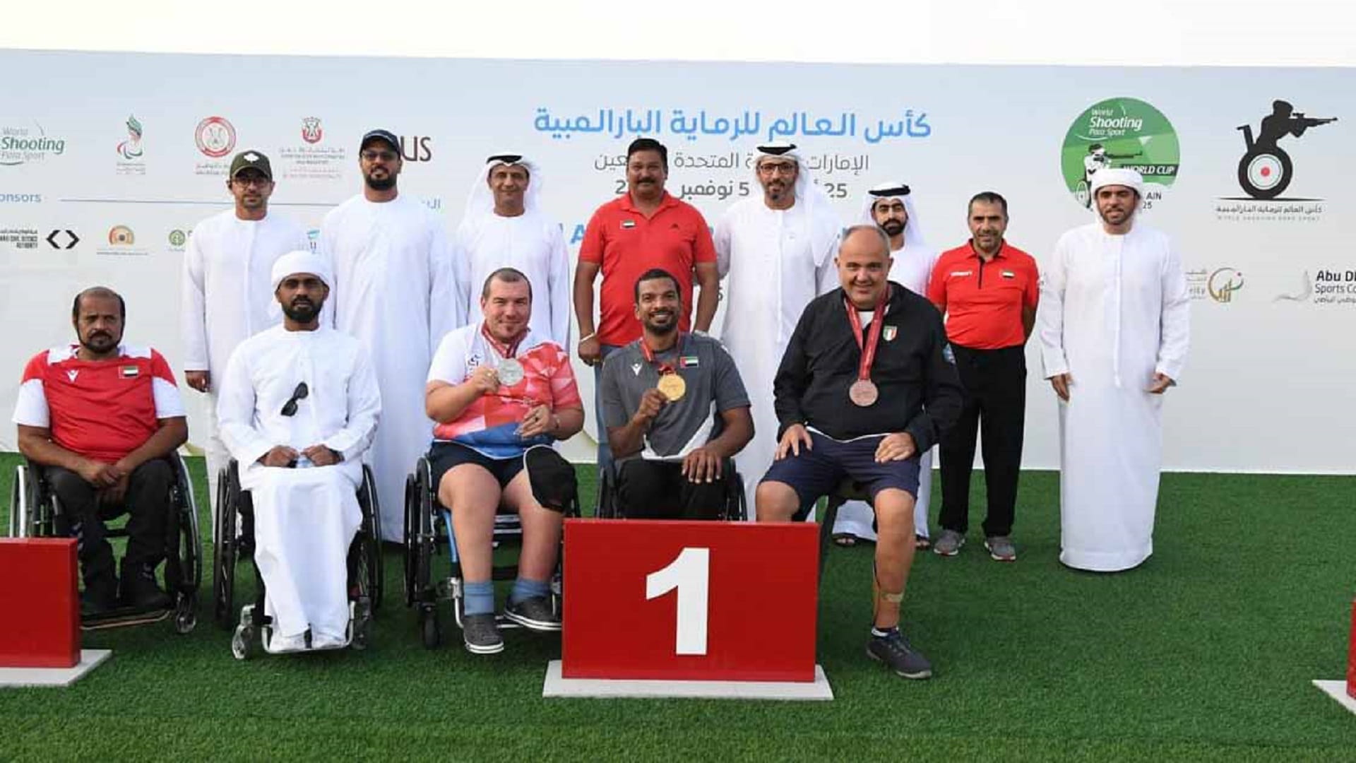 الإمارات ترفع رصيدها لـ6 ميداليات ببطولة العالم للرمايةالبارالمبية 