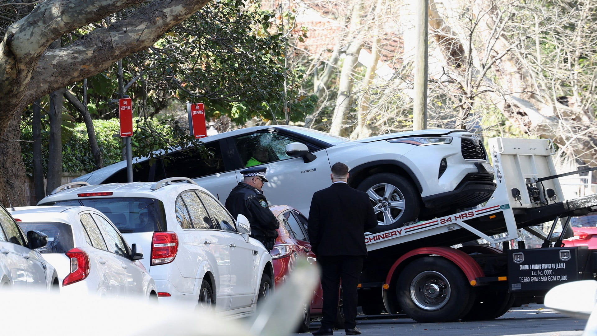 اعتقال رجل بعد اصطدام سيارته بالقنصلية الروسية في سيدني 