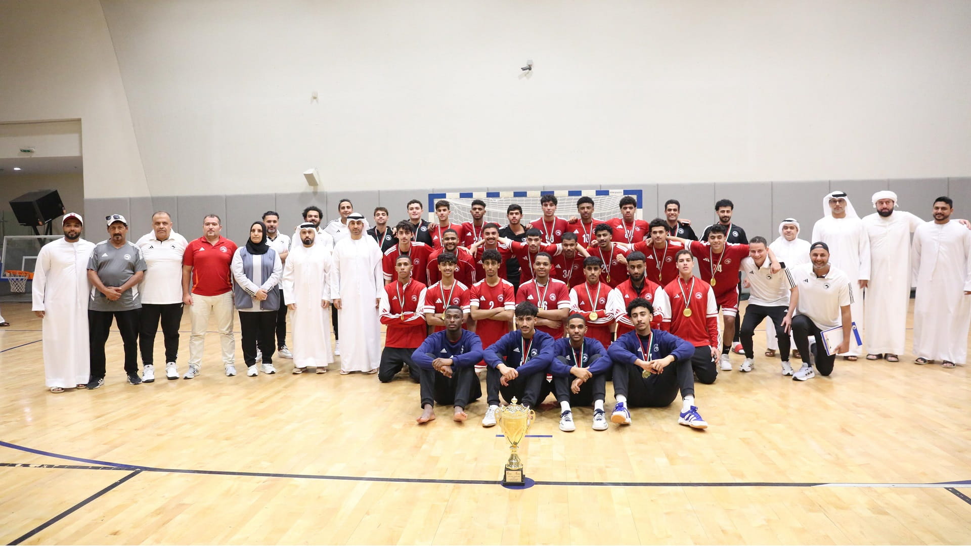 شباب الشارقة بطلاً لكأس السوبر لكرة اليد بعد فوزه على الوصل