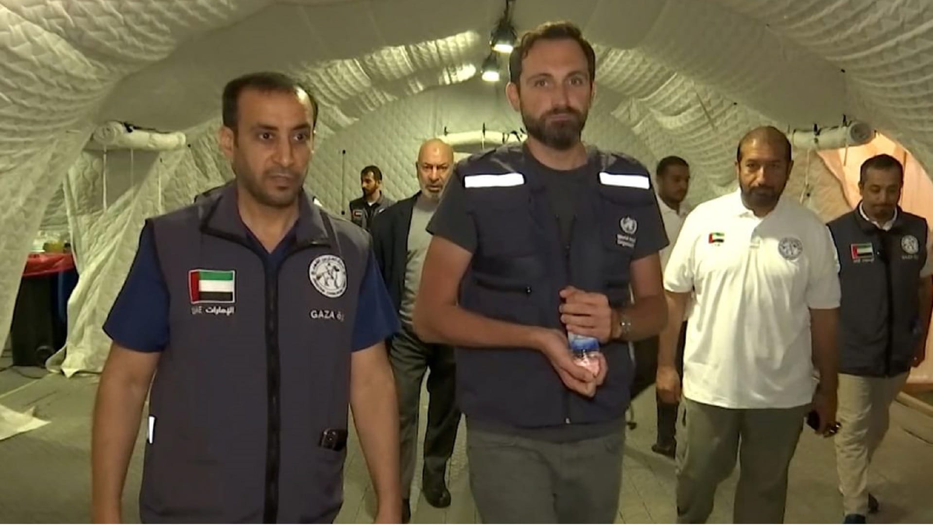 WHO delegation visits UAE field hospital in Gaza