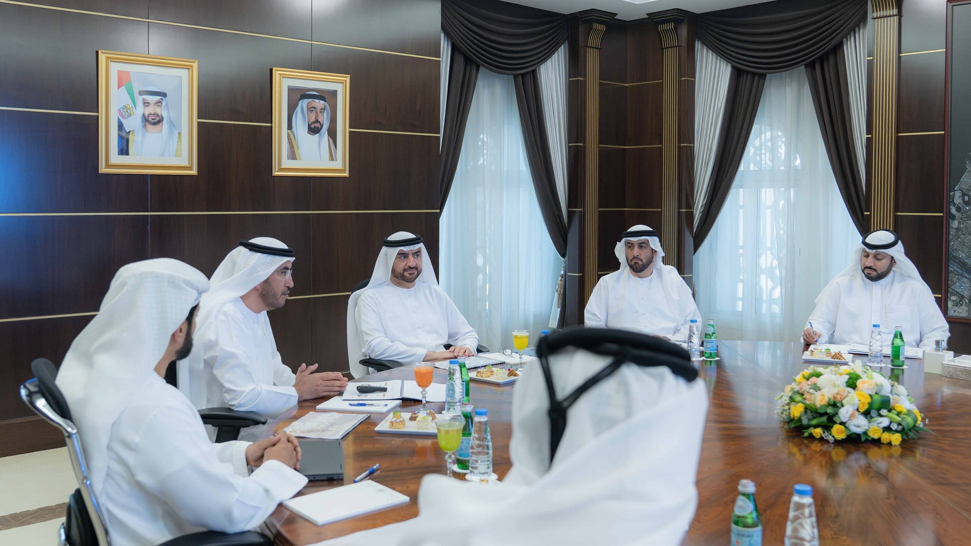 Abdullah bin Salem receives Secretary-General of ETCC  