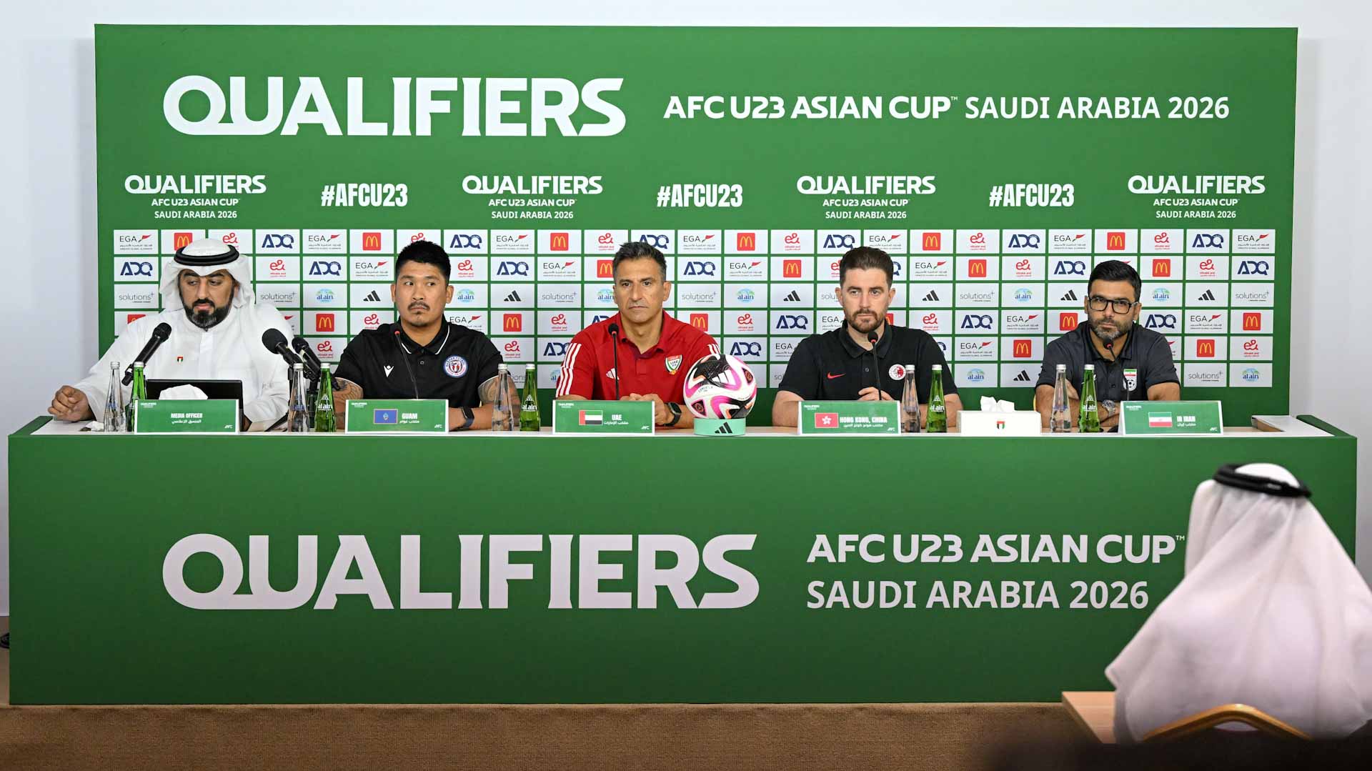 Coaches confirm readiness for AFC U-23 qualifiers Grp 9 kick-off 