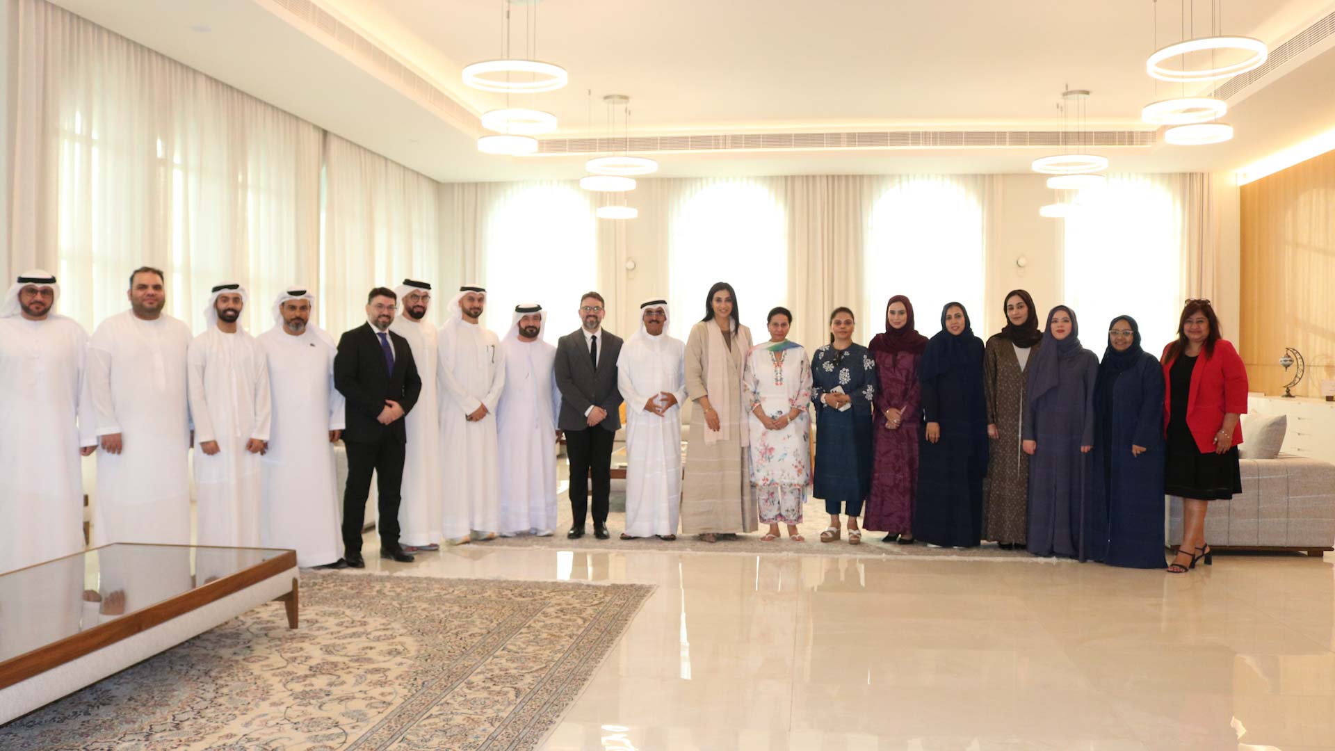SCC, “Emirates Research Centre” welcome prominent Indian figures
