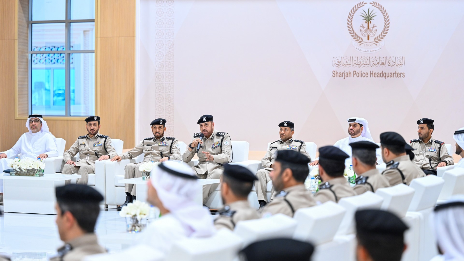 Sharjah Police reviews strategic performance in 8th 2025 meeting 