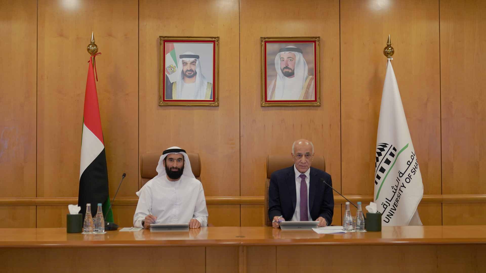 Image for the title: University of Sharjah Signs MoU with Dar Al Ber Society 