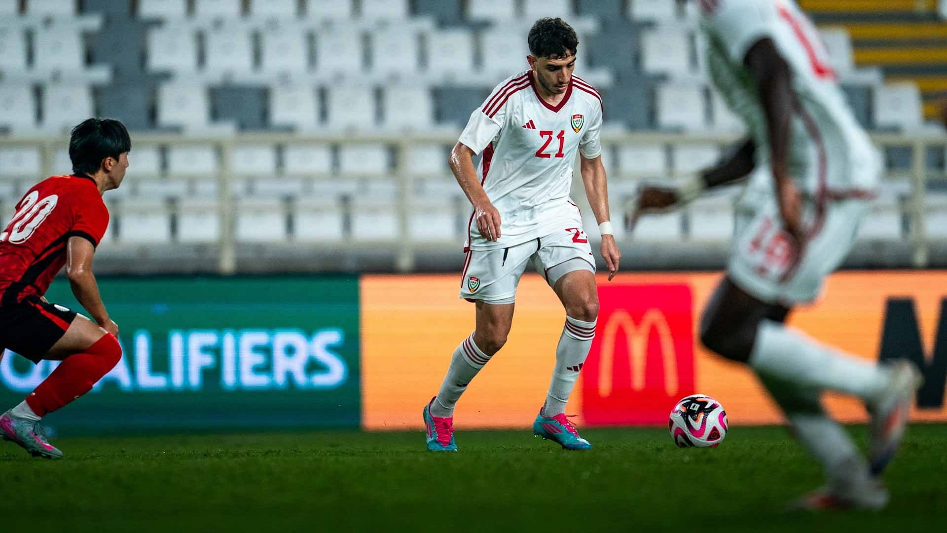 منتخب الإمارات تحت 23 عاماً يحقق فوزه الثاني في تصفيات كأس آسيا 