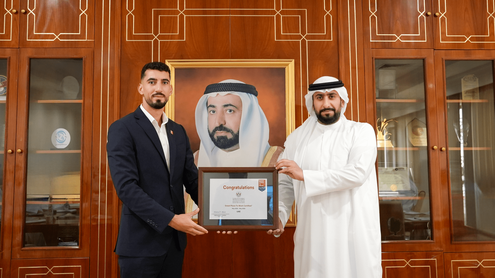 للعام الـ5 توالياً..كهرباء الشارقة تحصد شهادة اعتماد أفضل بيئة عمل 