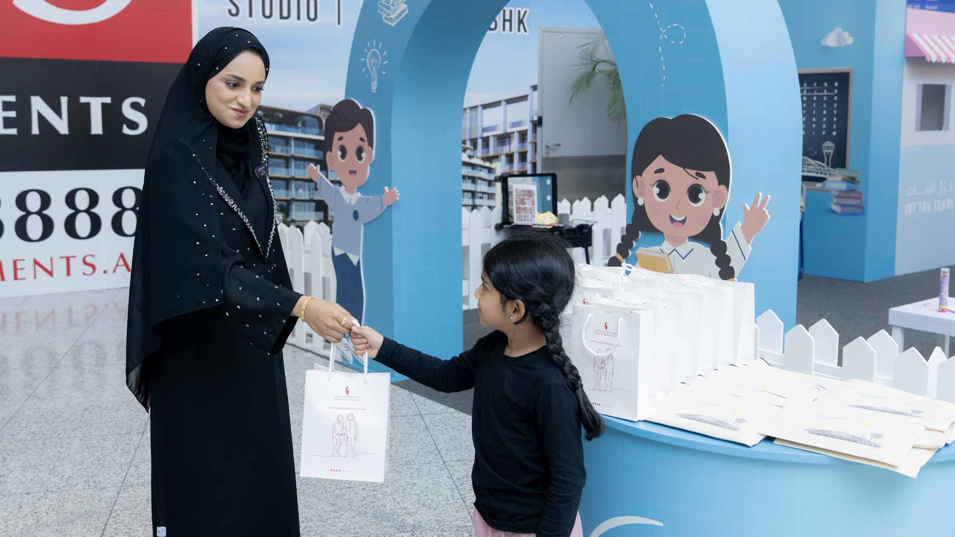 SFD collaborates with Sharjah Airport for Awareness Activity 