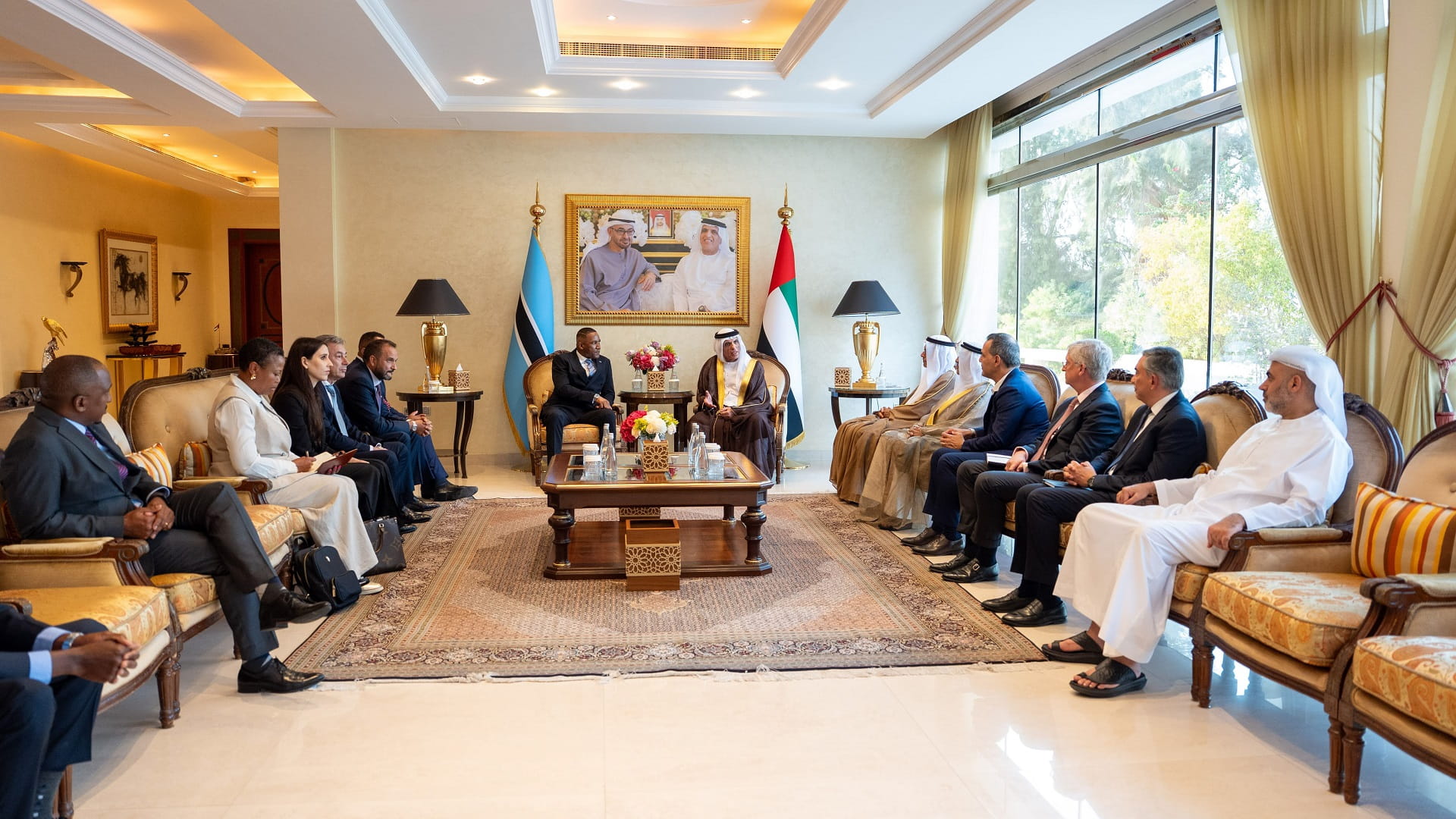 RAK Ruler, Botswana Pres. explore ways to boost bilateral ties 