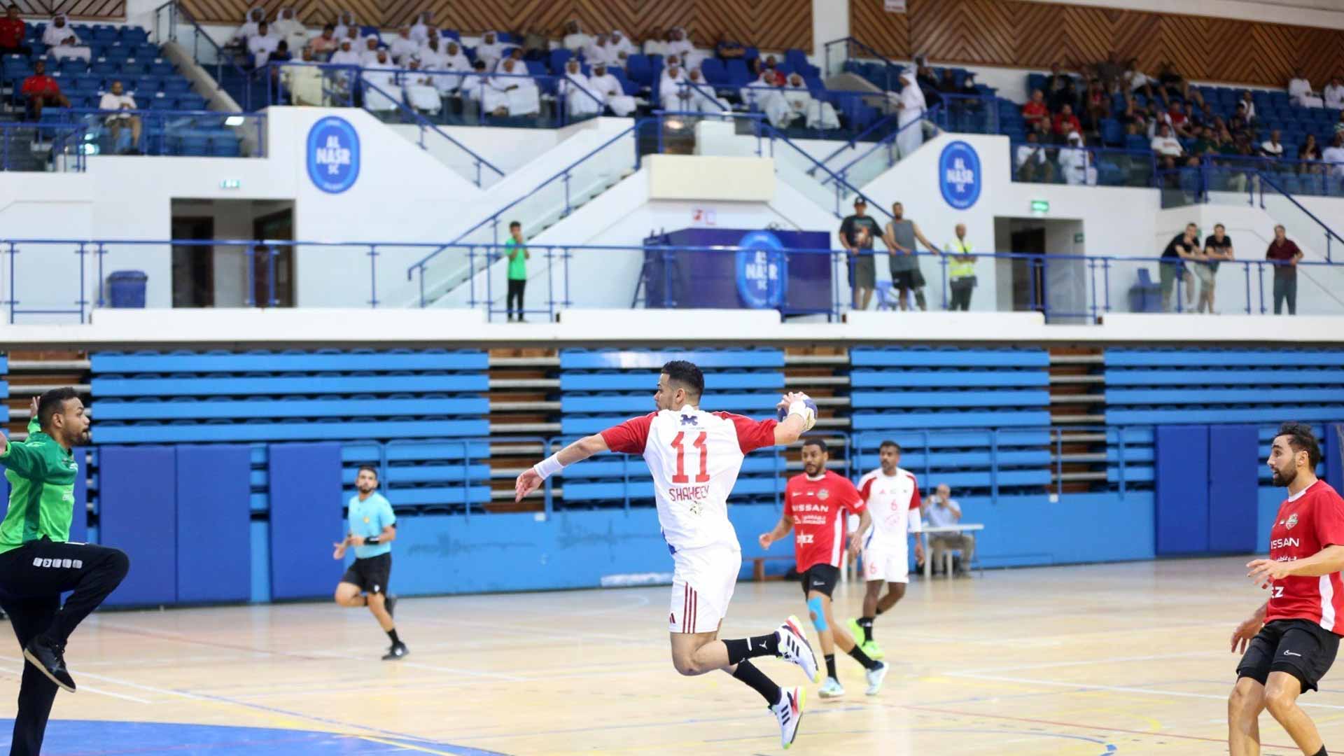 Image for the title: Sharjah crowned handball champions of UAE Cup 