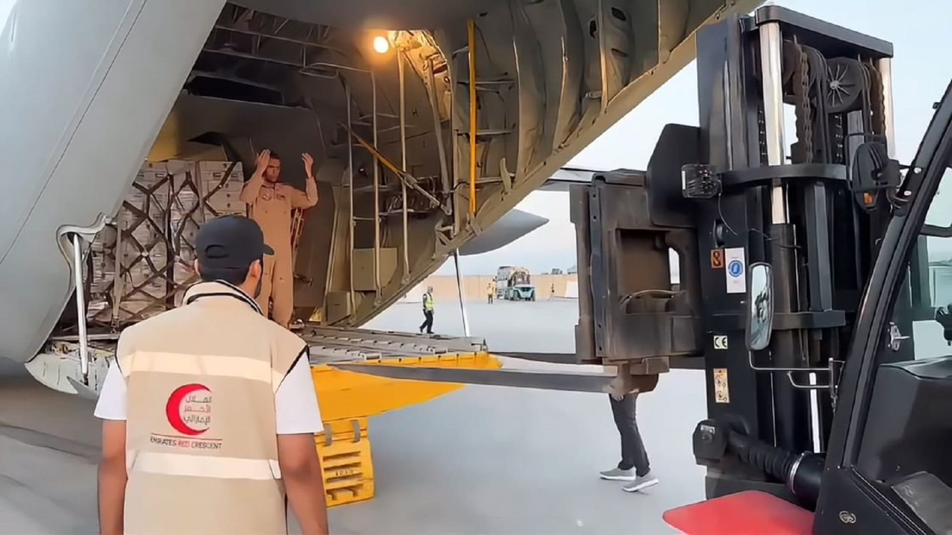 UAE dispatches ninth aid plane to Afghanistan
