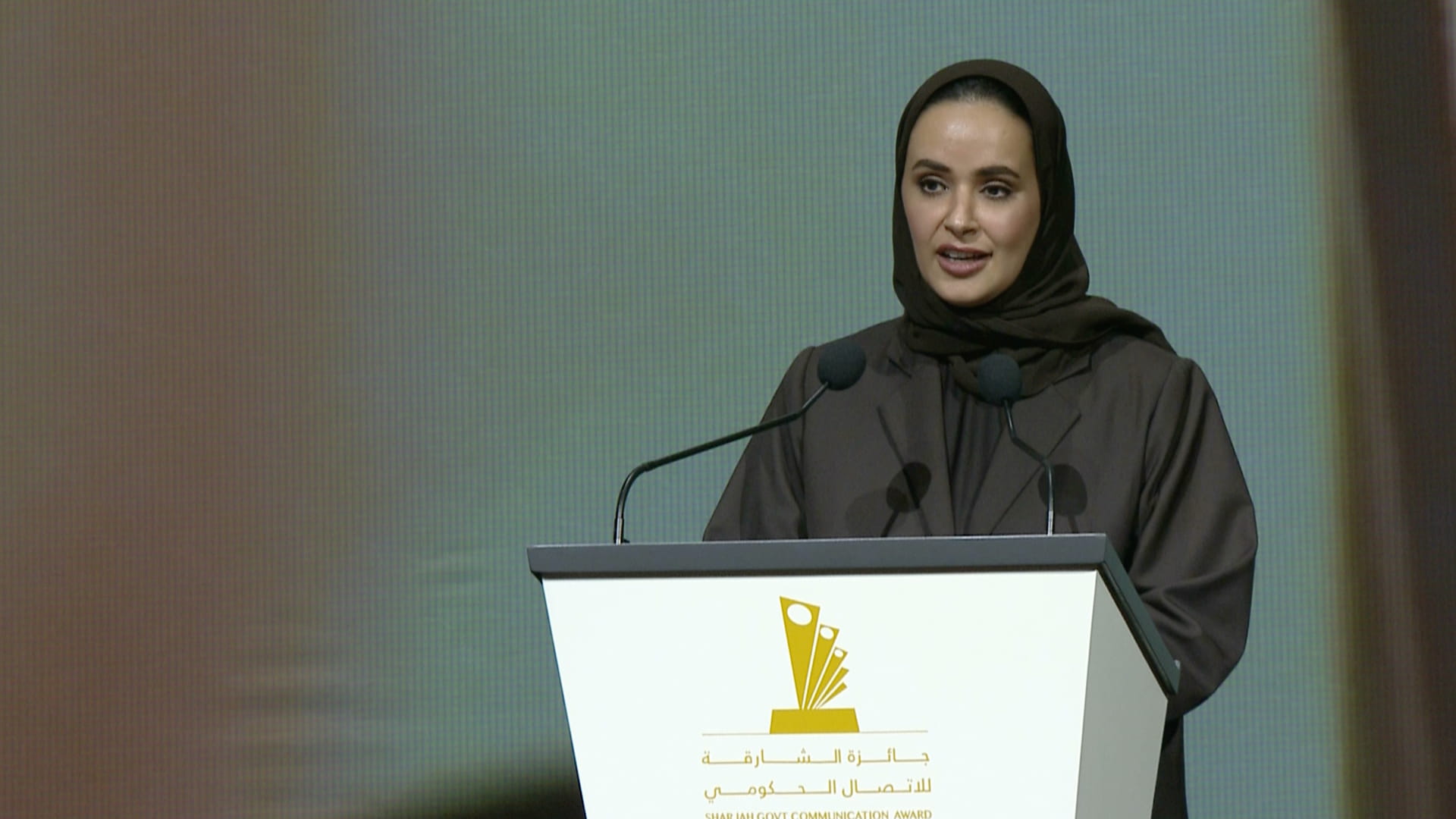Alia Al Suwaidi congratulates SGCA's winners