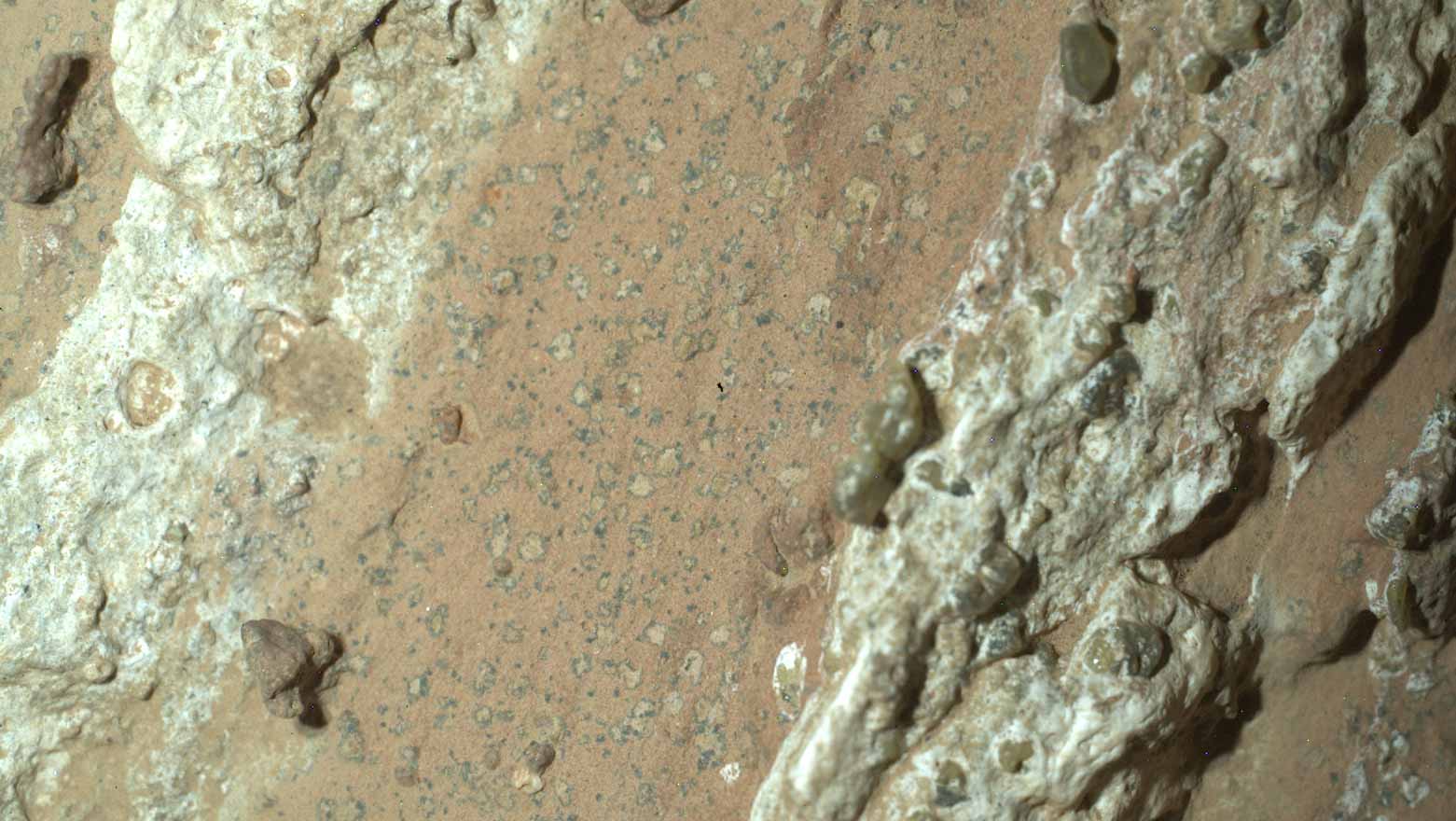 صخور مرقطة على المريخ تعيد فتح ملف الحياة القديمة 