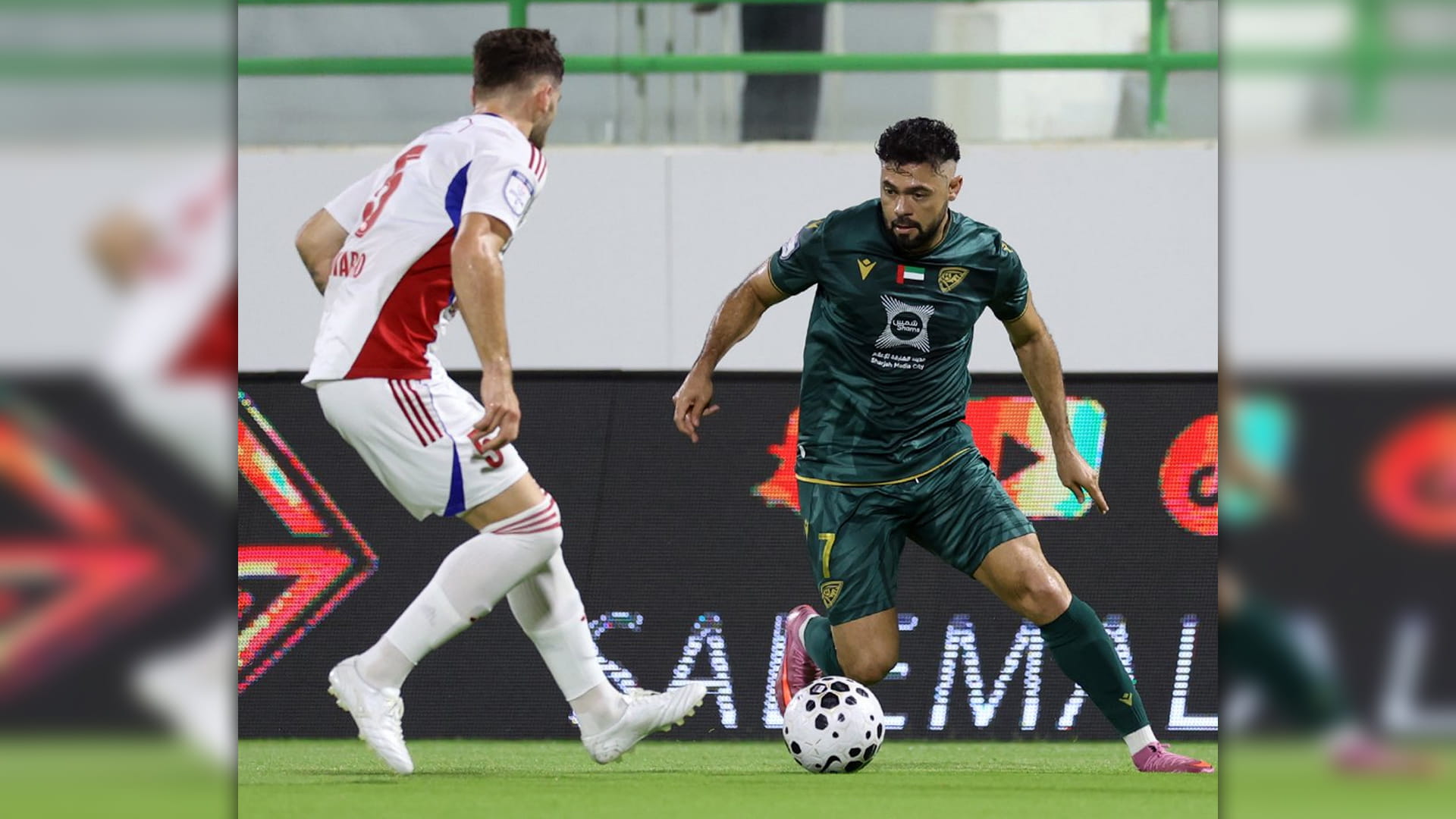 Image for the title: Khorfakkan and Sharjah Draw in ADNOC Pro League