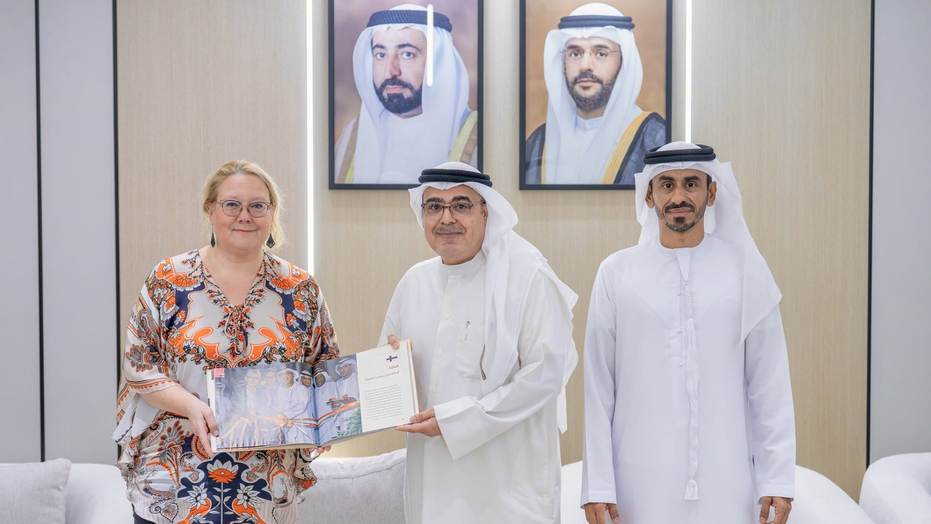 Image for the title: SIH discusses cultural cooperation with Finland 