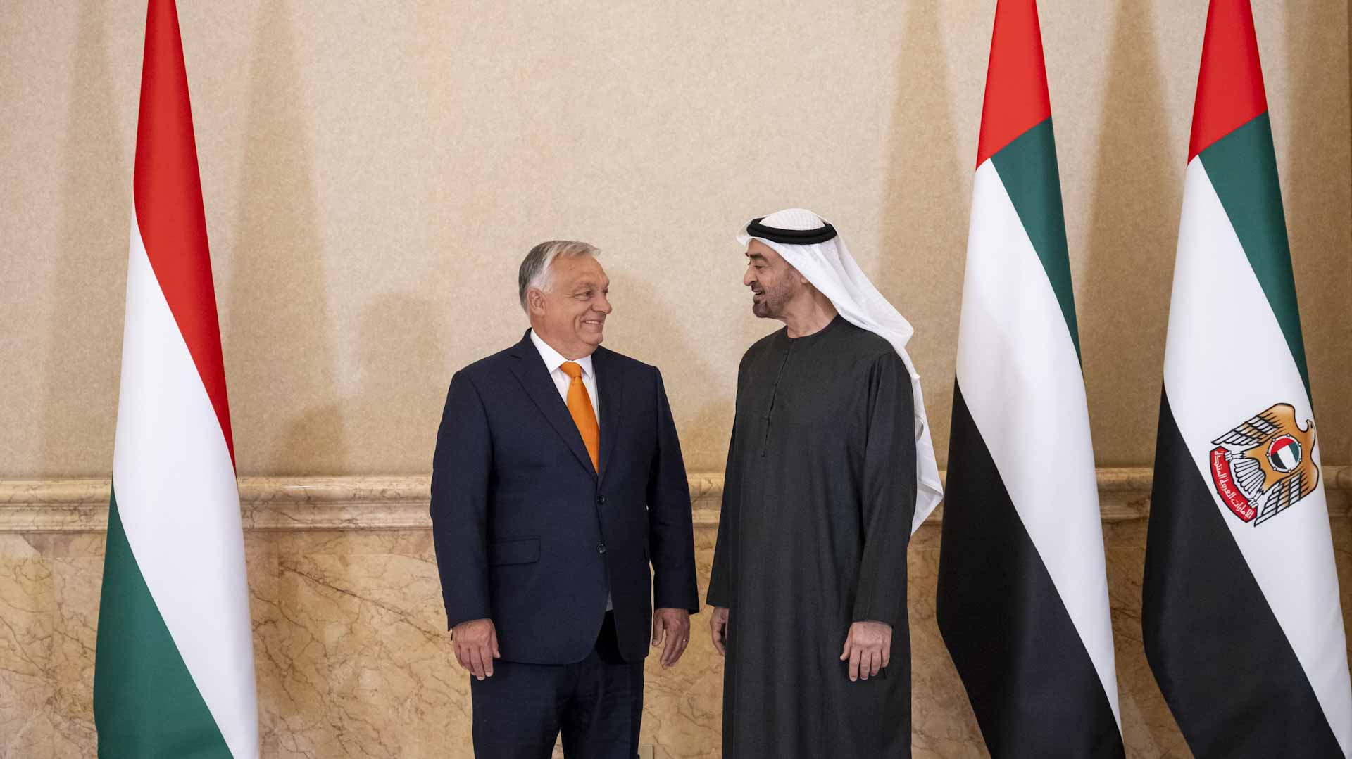 UAE President, Hungarian PM discuss bilateral relations 