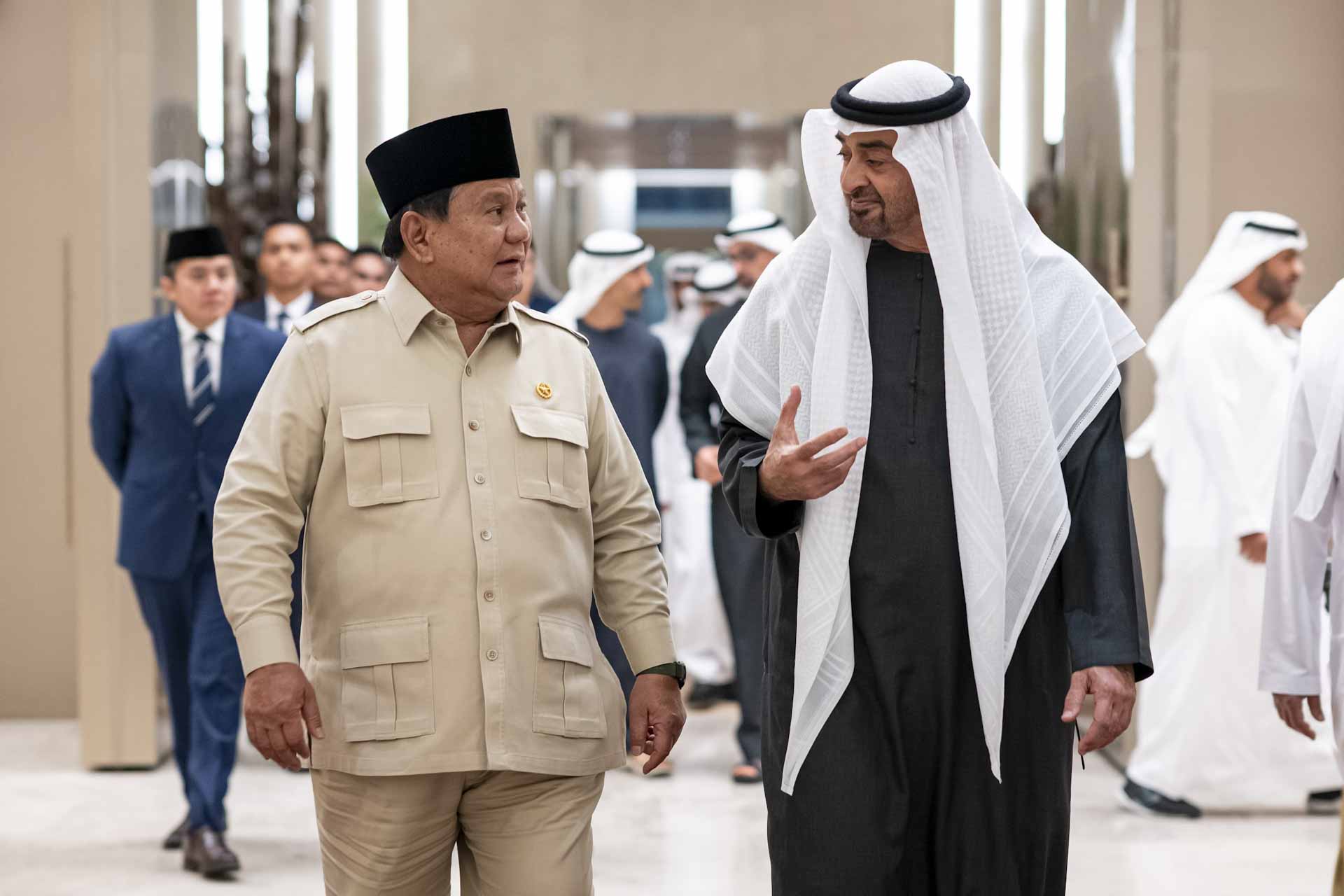 UAE, Indonesian Presidents discuss bilateral relations